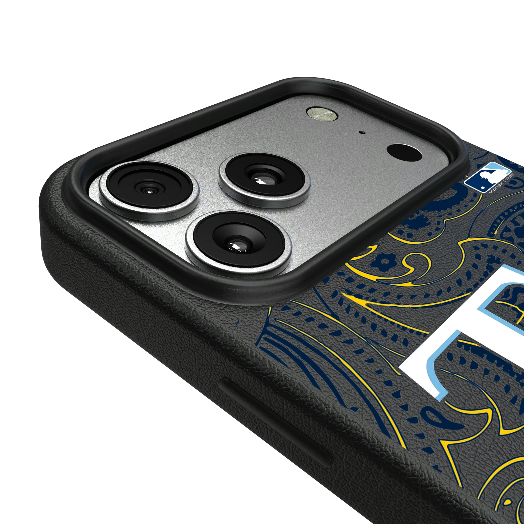 Tampa Bay Rays Paisley iPhone MagSafe Compatible Phone Case for Apple iPhone - Detail#Device_iPhone 17 Pro Max