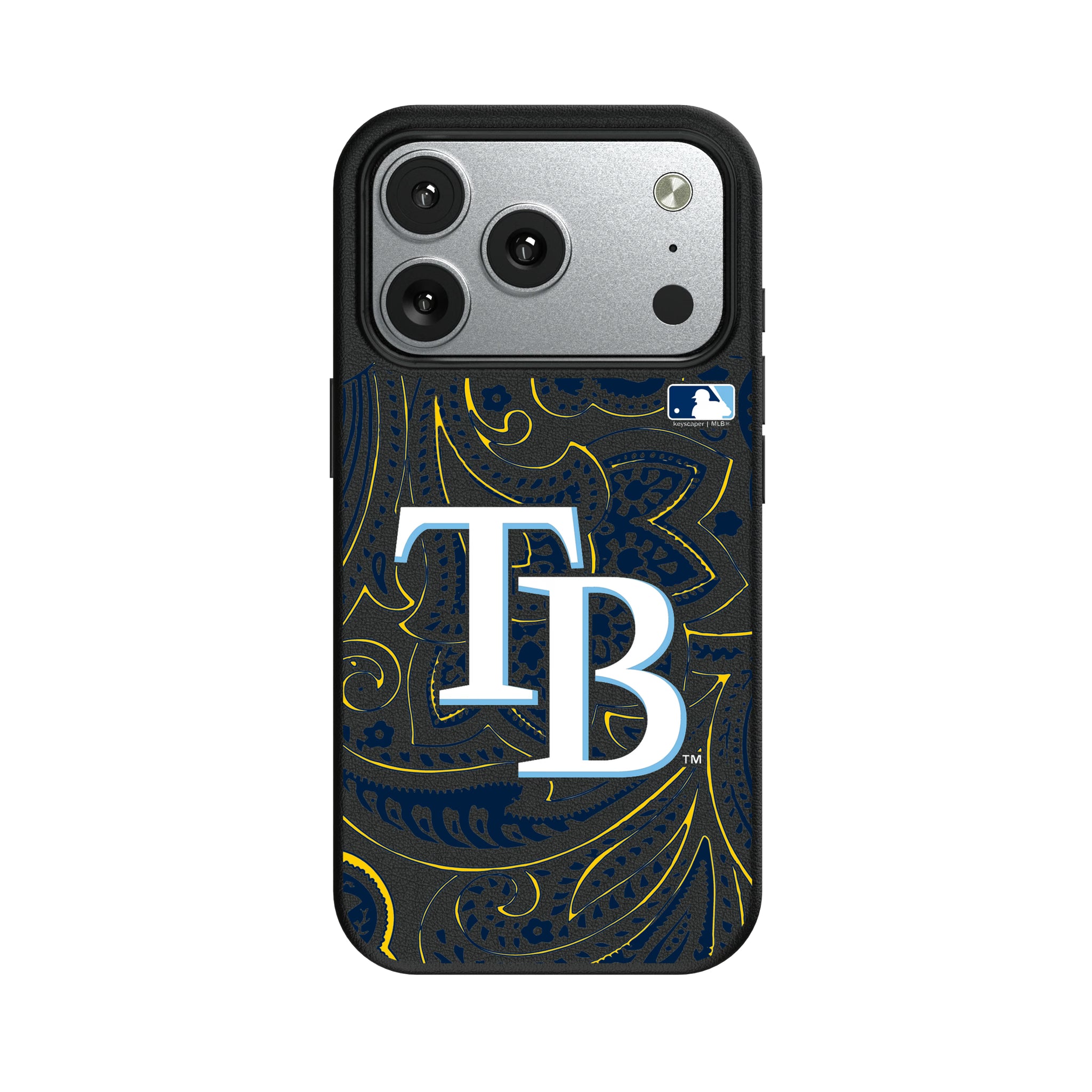 Tampa Bay Rays Paisley iPhone MagSafe Compatible Phone Case for Apple iPhone#Device_iPhone 17 Pro