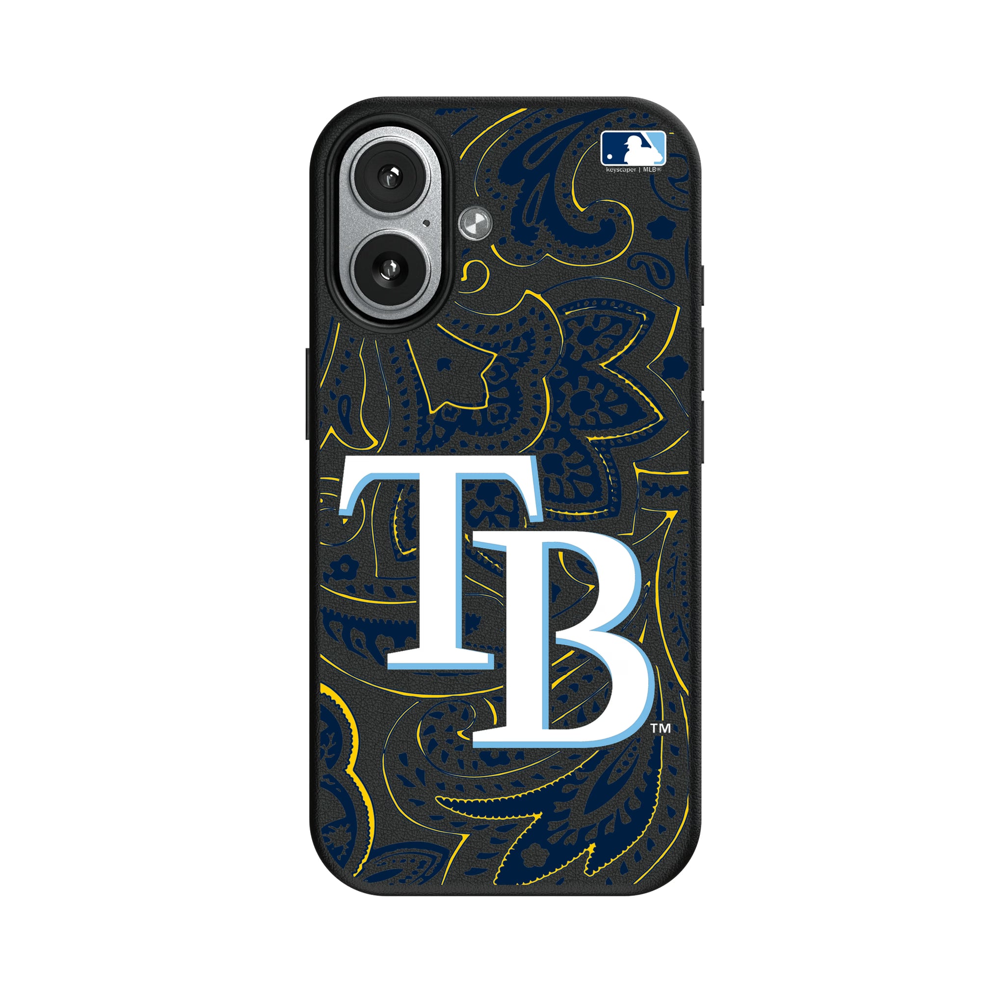 Tampa Bay Rays Paisley iPhone MagSafe Compatible Phone Case for Apple iPhone#Device_iPhone 17