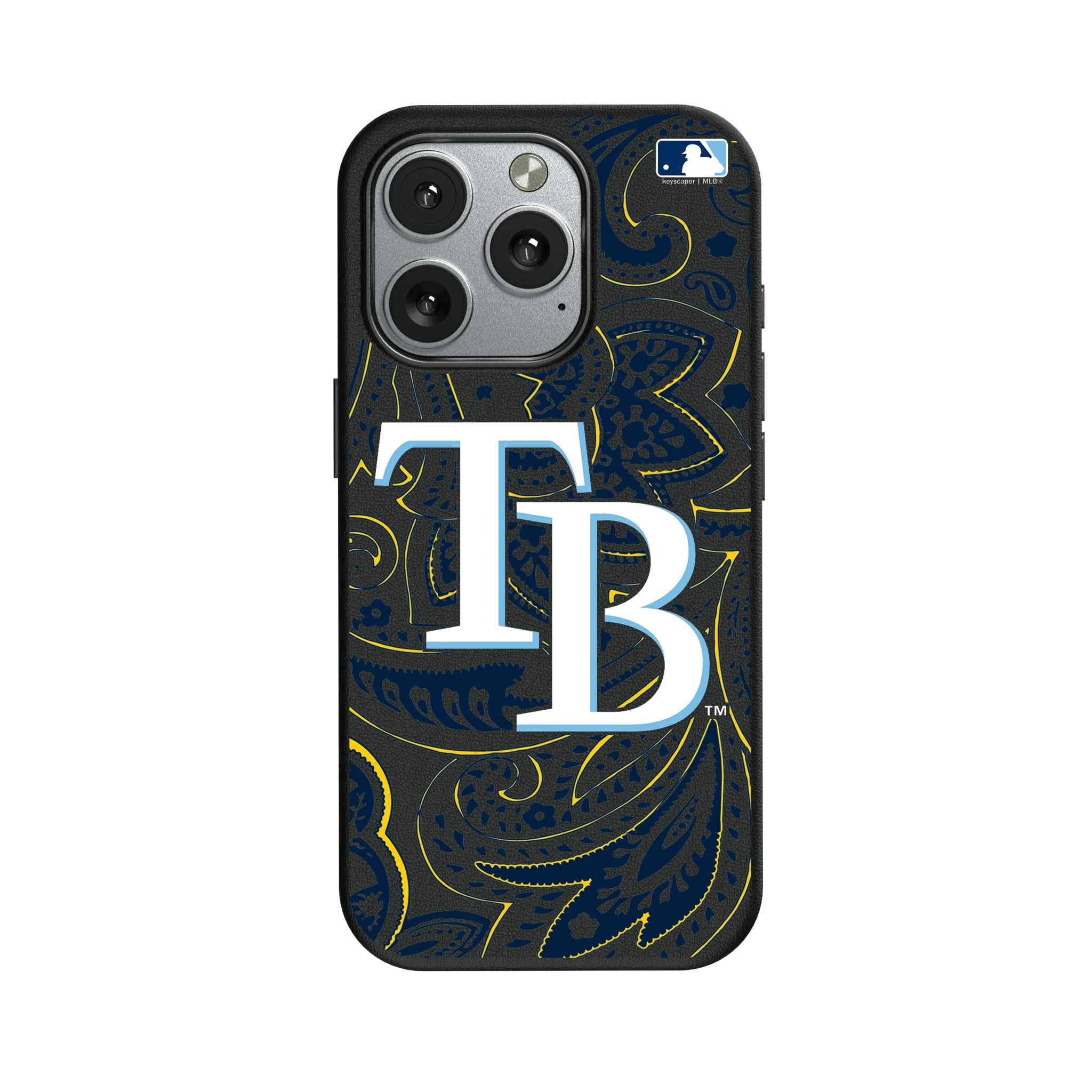 Tampa Bay Rays Paisley iPhone MagSafe Compatible Phone Case for Apple iPhone