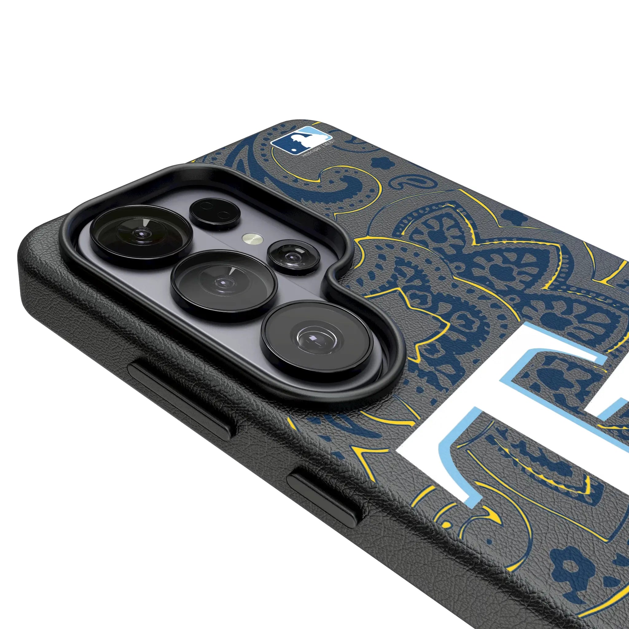Tampa Bay Rays Paisley Galaxy MagSafe Compatible Phone Case for Samsung Galaxy - Detail#Device_Galaxy S26 Ultra