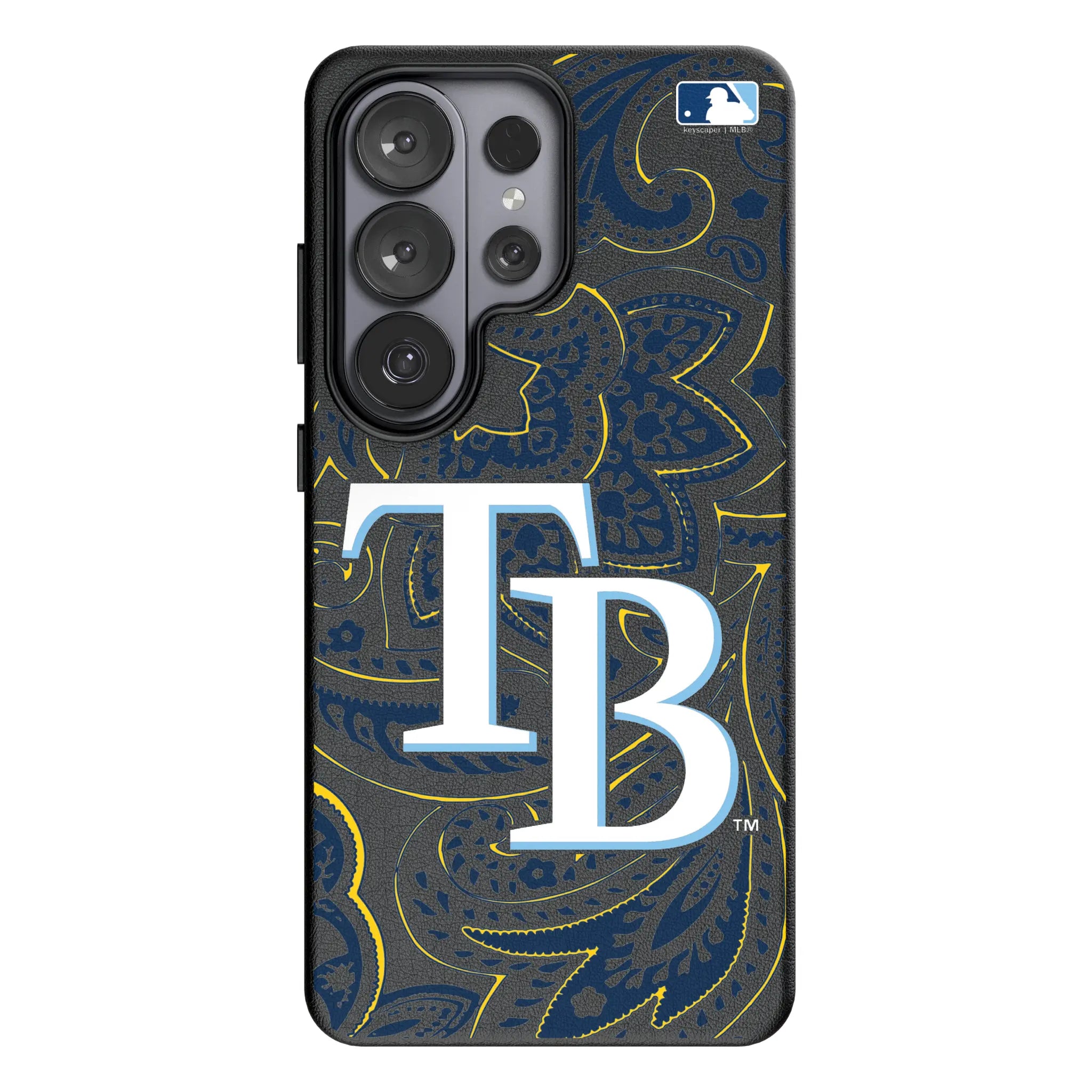 Tampa Bay Rays Paisley Galaxy MagSafe Compatible Phone Case for Samsung Galaxy#Device_Galaxy S26 Ultra