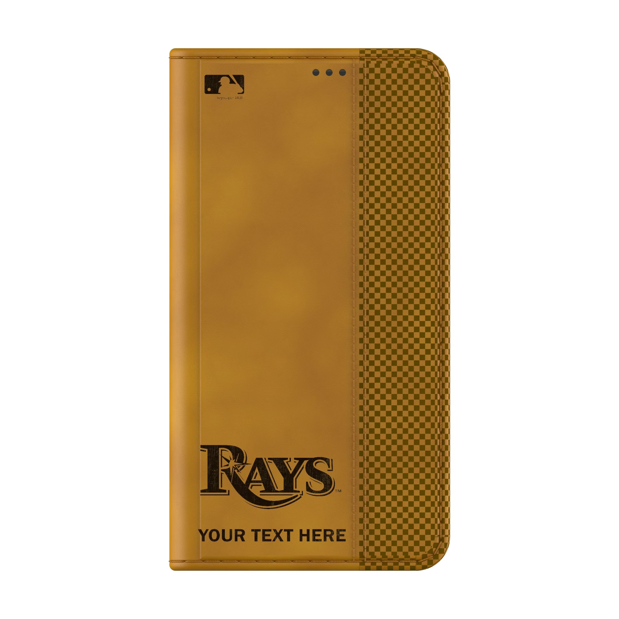 Tampa Bay Rays Personalized Burn Galaxy Folio Phone Case for Samsung Galaxy