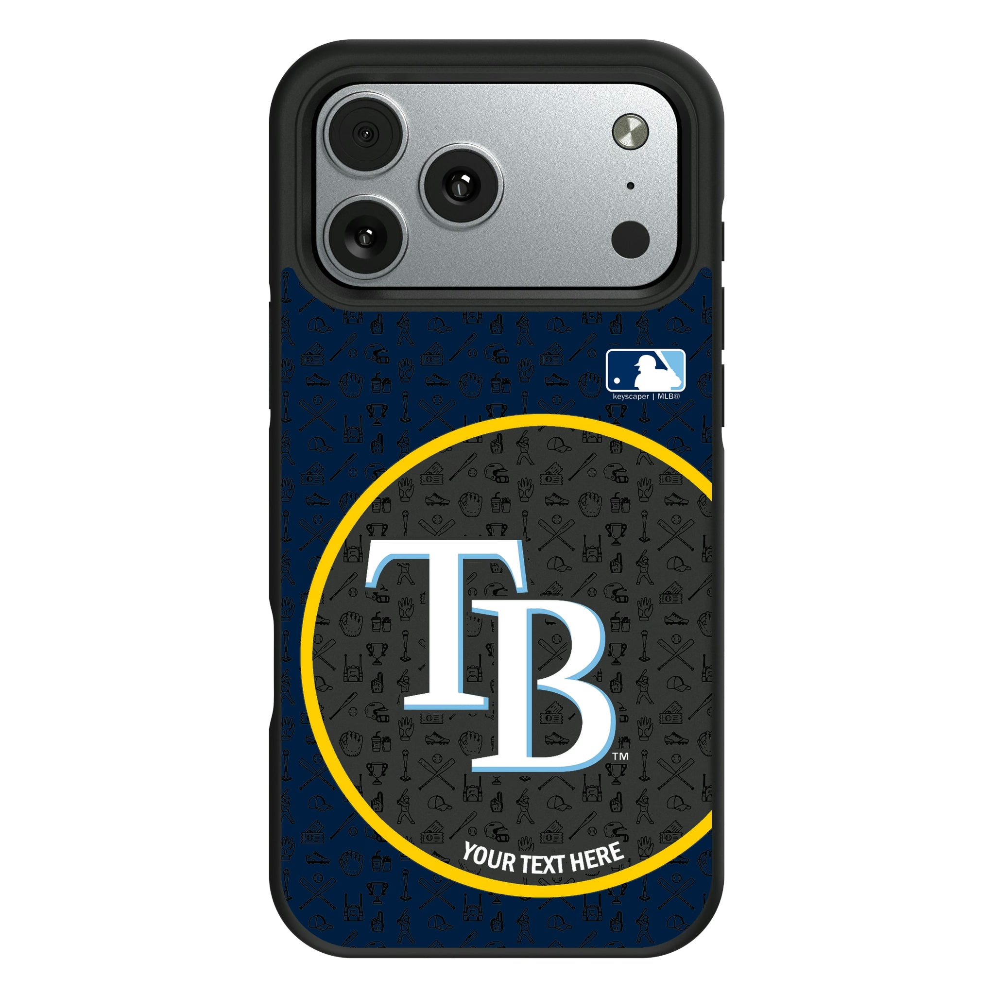 Tampa Bay Rays Personalized Circle iPhone Bump Phone Case for Apple iPhone#Device_iPhone 17 Pro Max