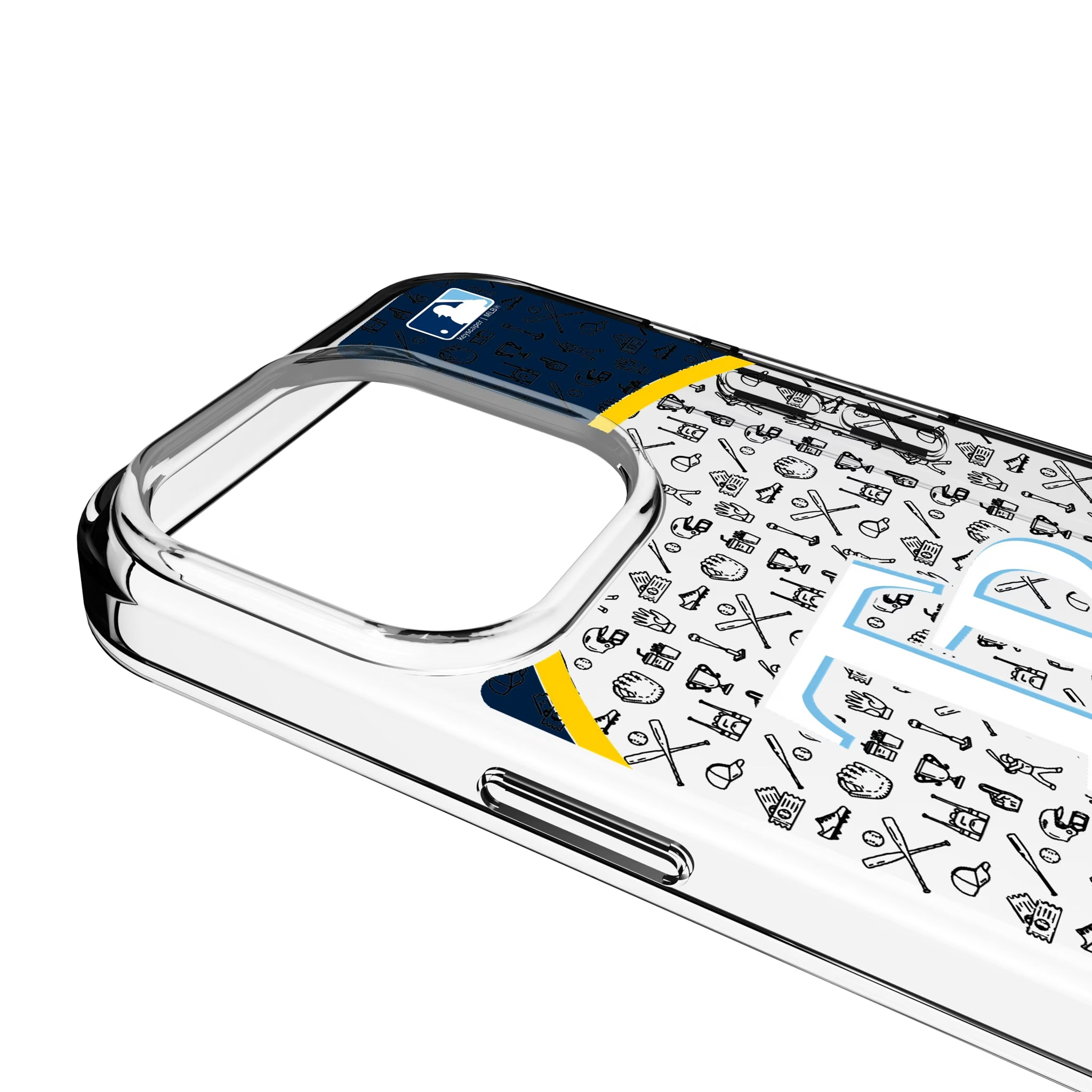 Tampa Bay Rays Personalized Circle iPhone Clear Phone Case for Apple iPhone - Detail