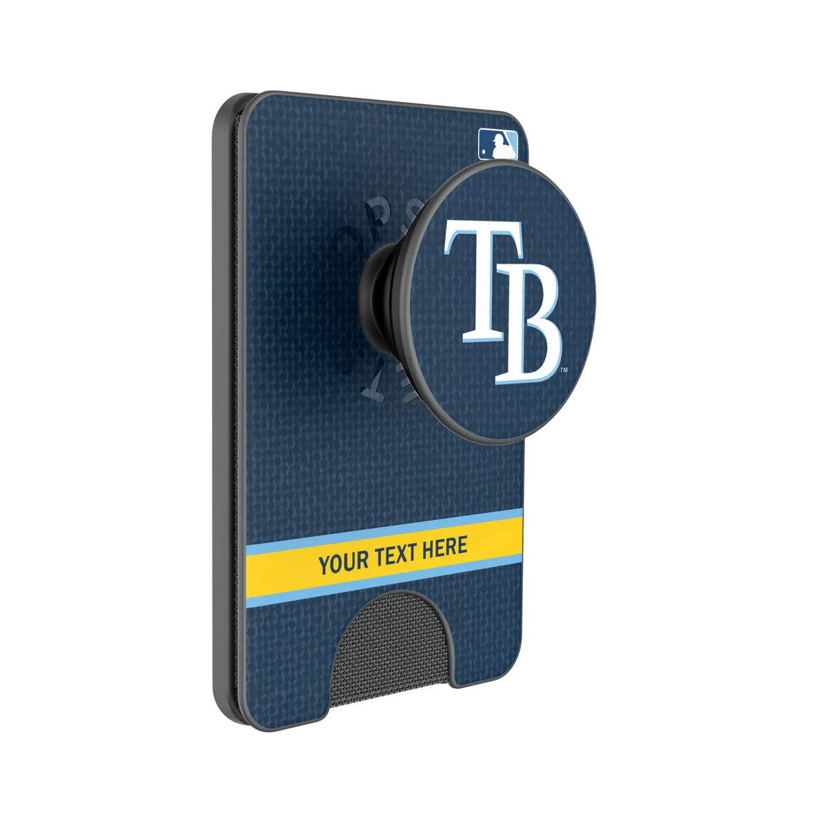 Tampa Bay Rays Personalized Endzone Solid Popsockets Wallet Magnetic