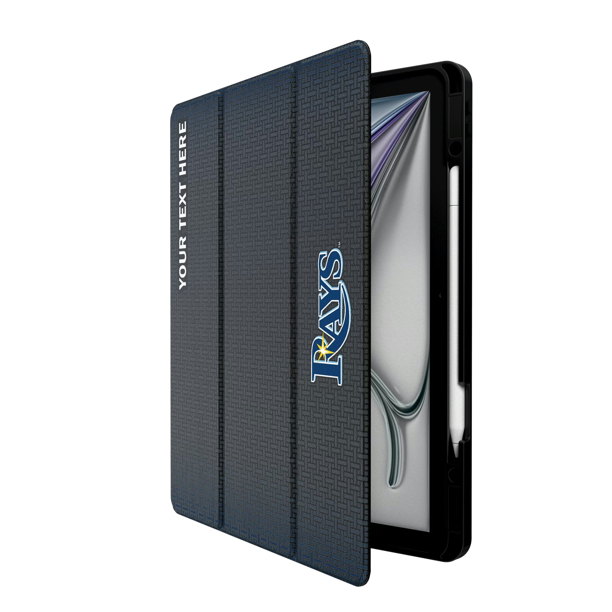 Tampa Bay Rays Personalized Linen iPad Tablet Case for Apple iPad