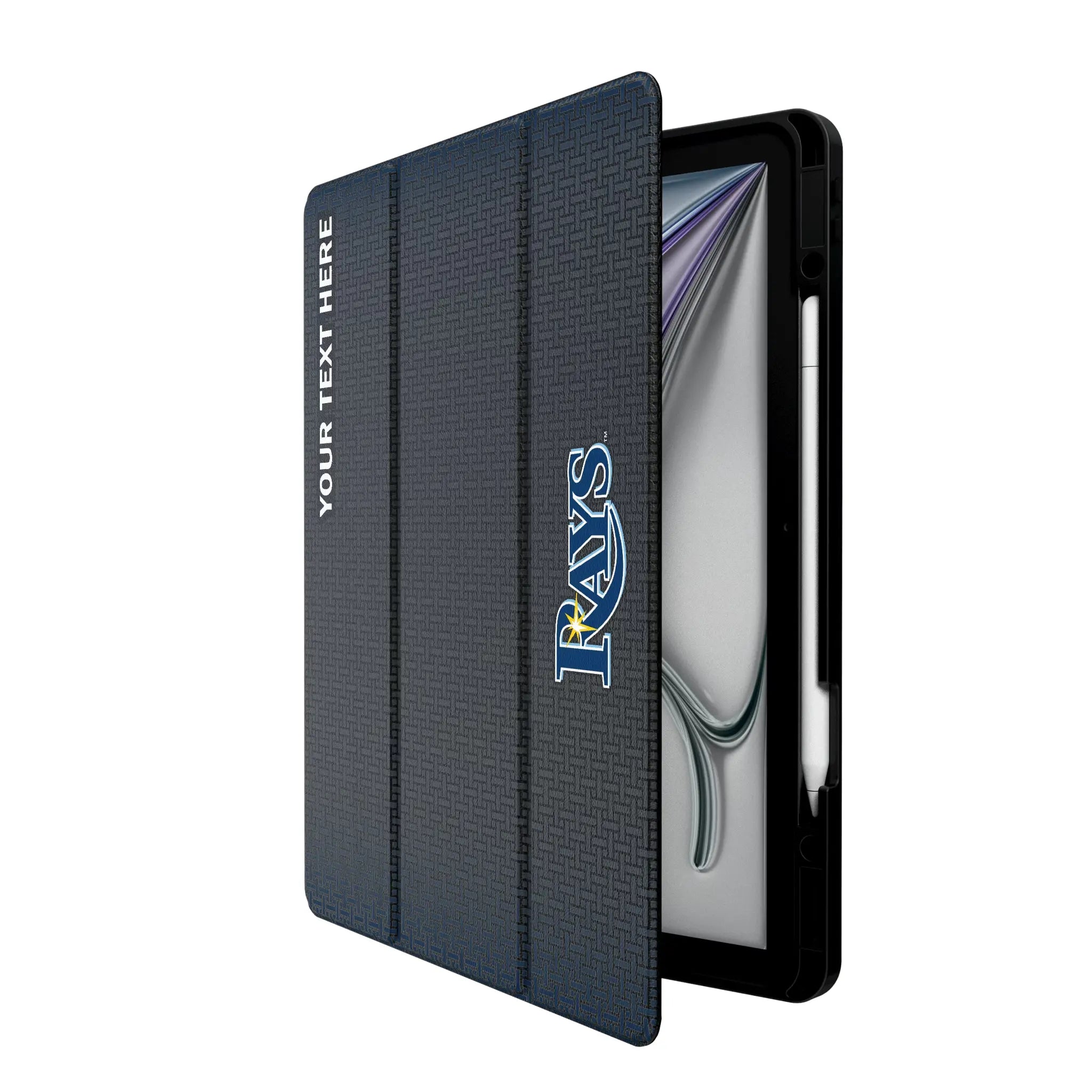 Tampa Bay Rays Personalized Linen iPad Tablet Case for Apple iPad