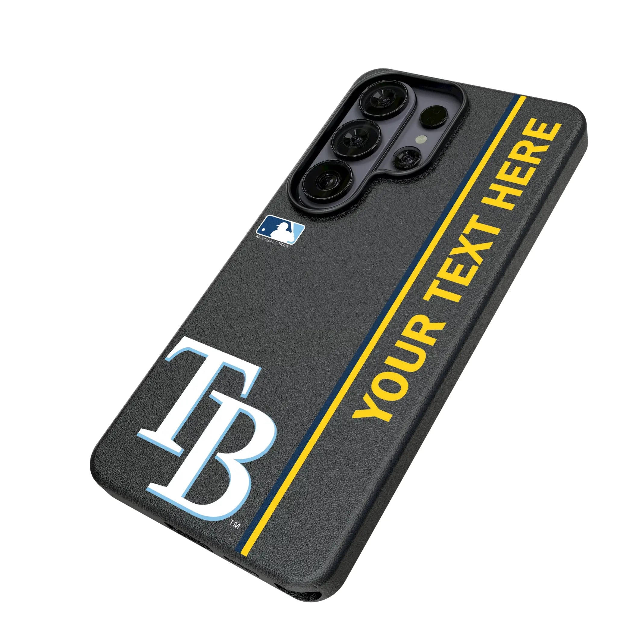 Tampa Bay Rays Personalized Sidebard Galaxy MagSafe Compatible Phone Case for Samsung Galaxy - Isometric View#Device_Galaxy S26 Ultra