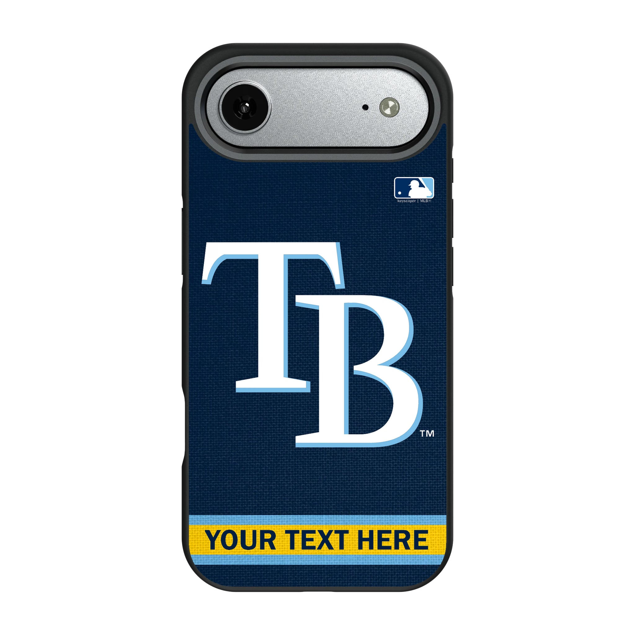 Tampa Bay Rays Personalized Stripe iPhone Bump Phone Case for Apple iPhone#Device_iPhone Air