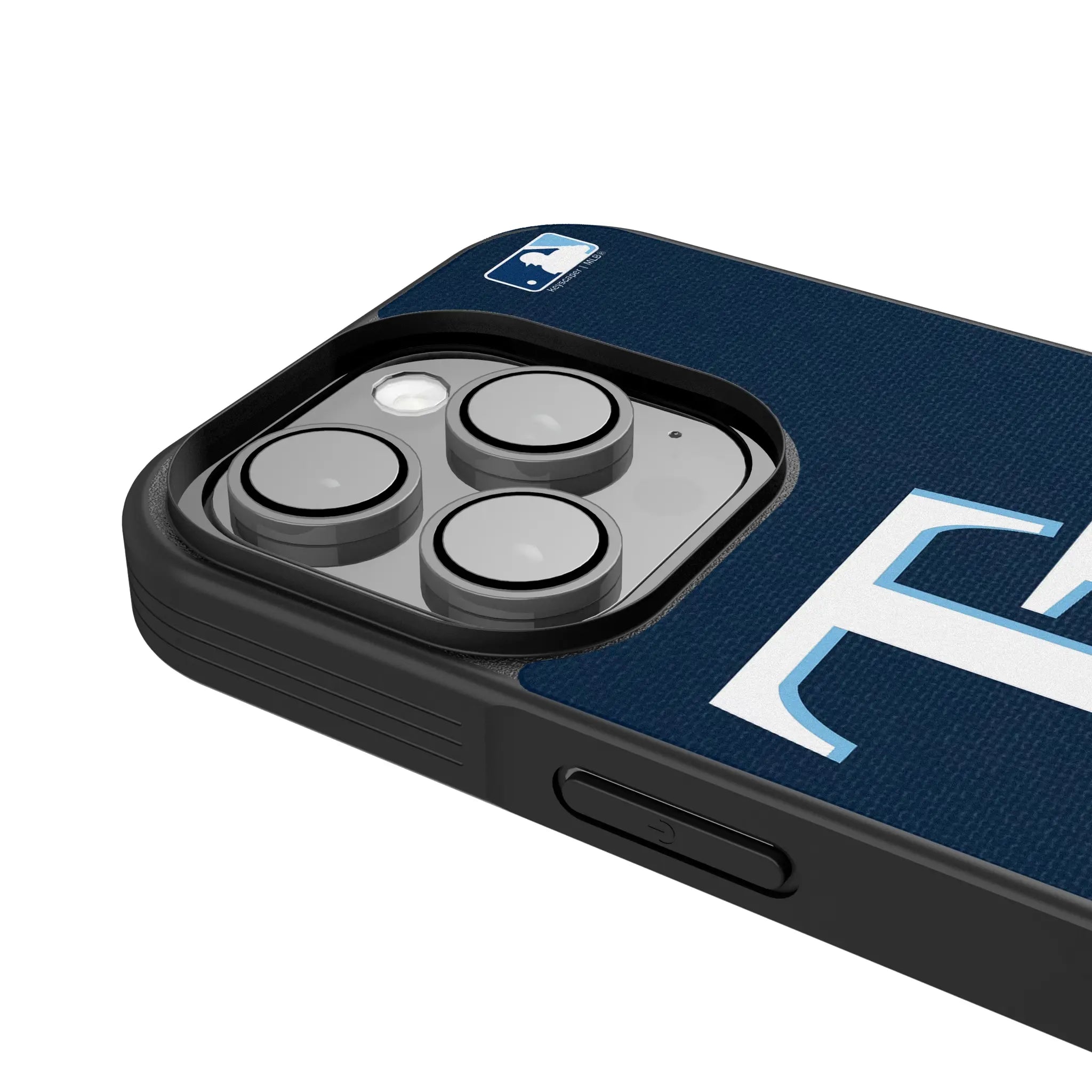 Tampa Bay Rays Personalized Stripe iPhone Bump Phone Case for Apple iPhone - Detail