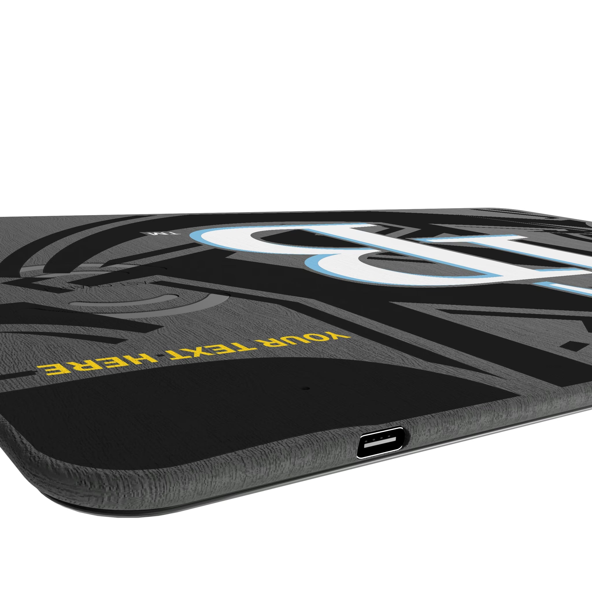 Tampa Bay Rays Personalized Tilt 15-Watt Wireless Charger and Mouse Pad