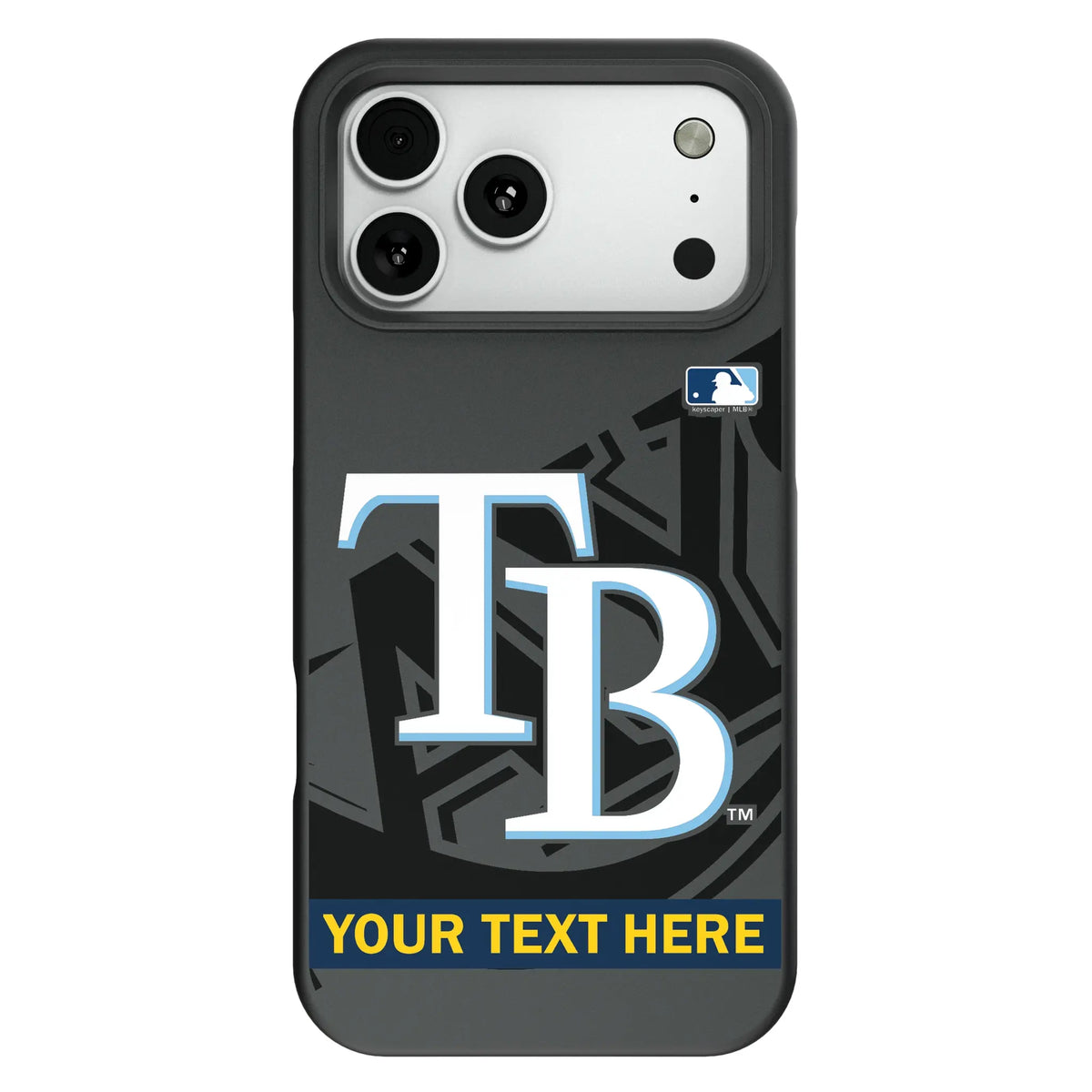 Tampa Bay Rays Personalized Tilt Bump Phone Case for Apple iPhone