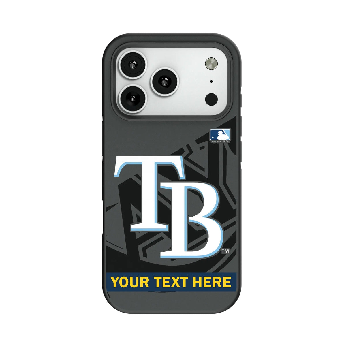 Tampa Bay Rays Personalized Tilt Bump Phone Case for Apple iPhone