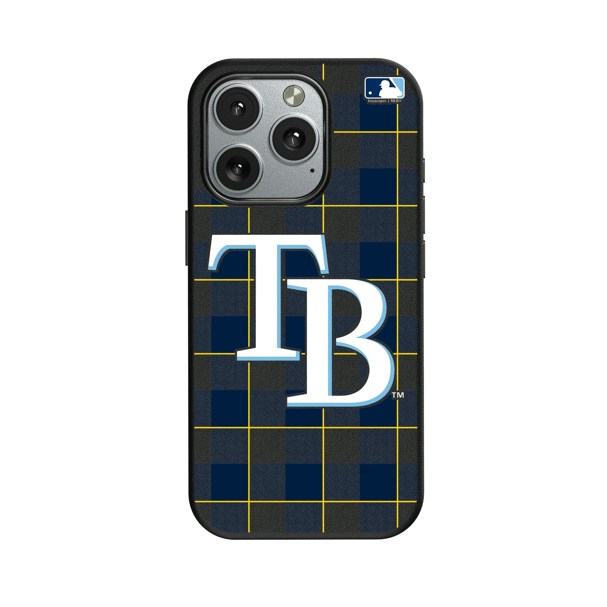 Tampa Bay Rays Plaid iPhone MagSafe Compatible Phone Case for Apple iPhone