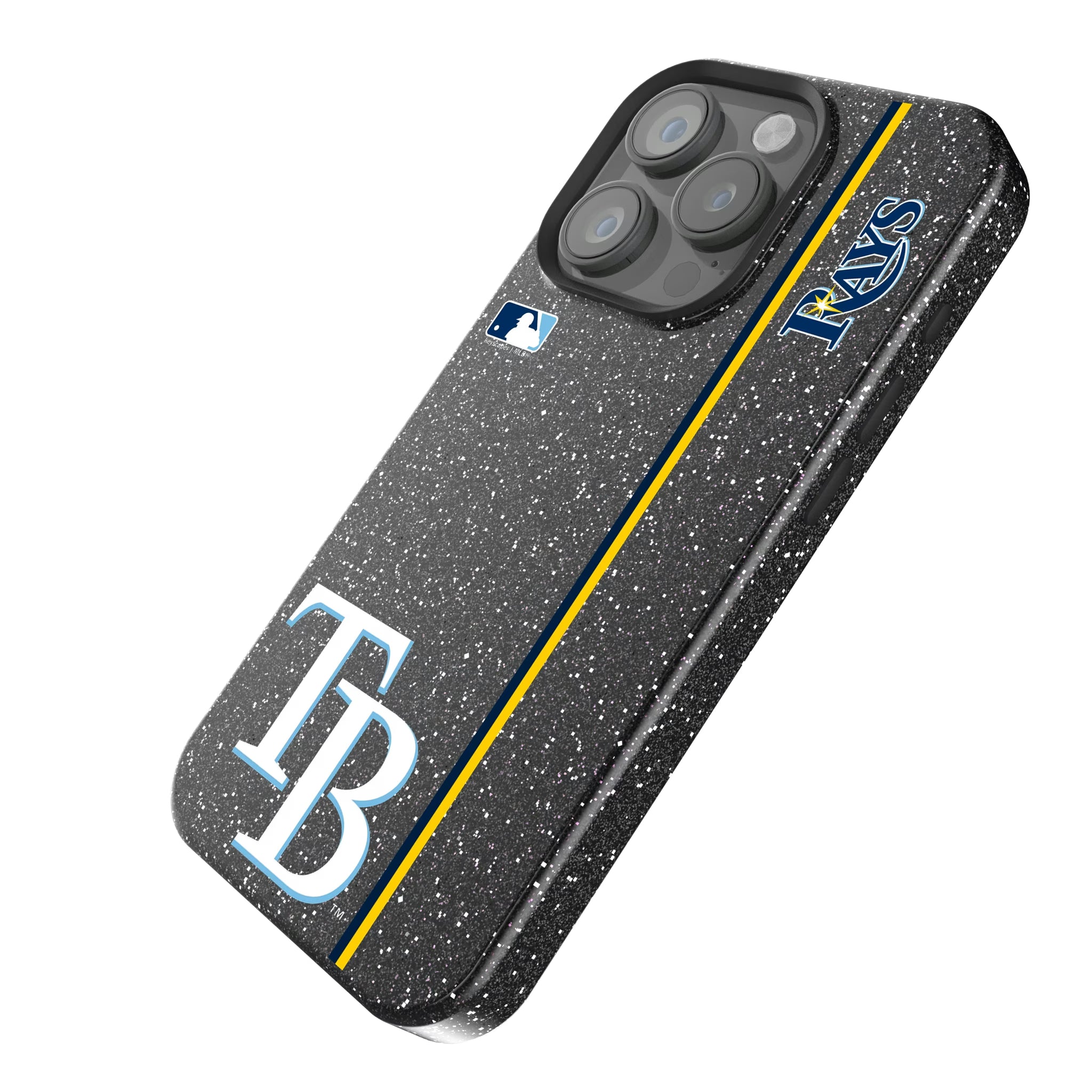 Tampa Bay Rays Sidebar iPhone Bling Phone Case for Apple iPhone - Isometric View