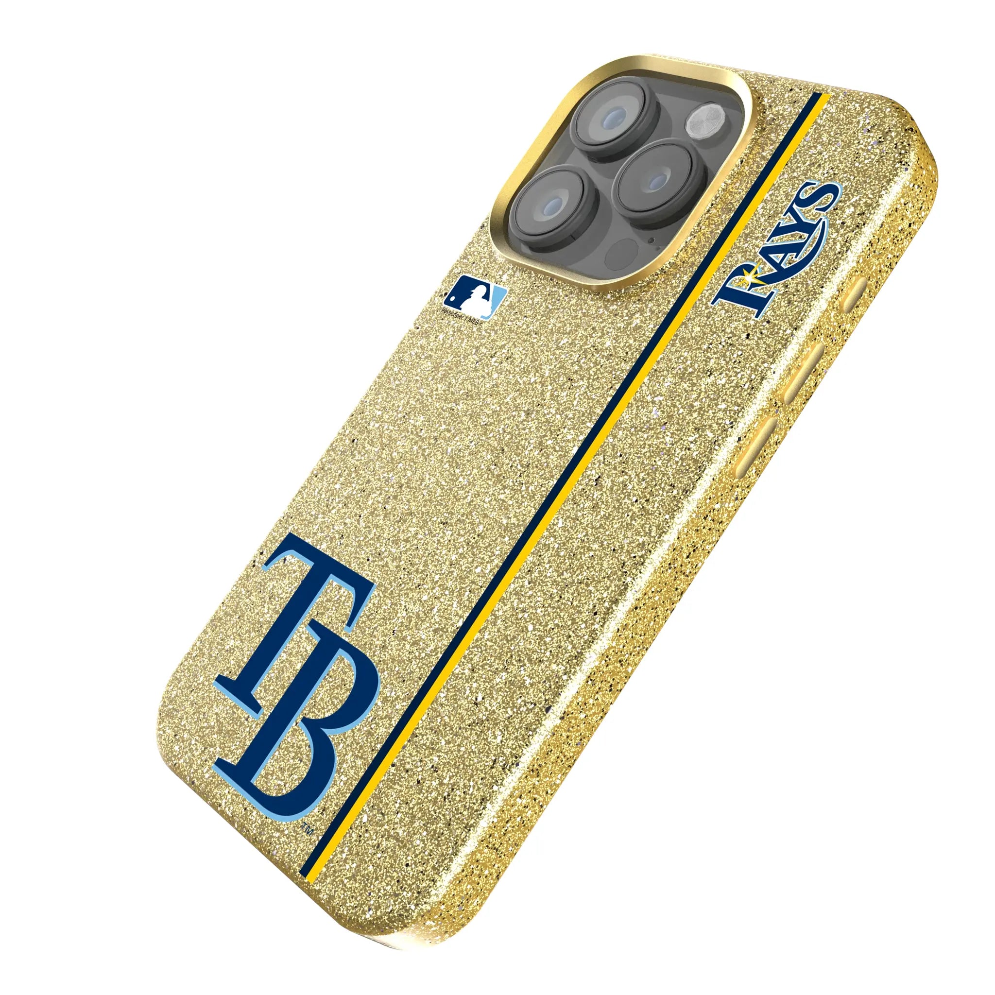 Tampa Bay Rays Sidebar iPhone Bling Phone Case for Apple iPhone - Isometric View