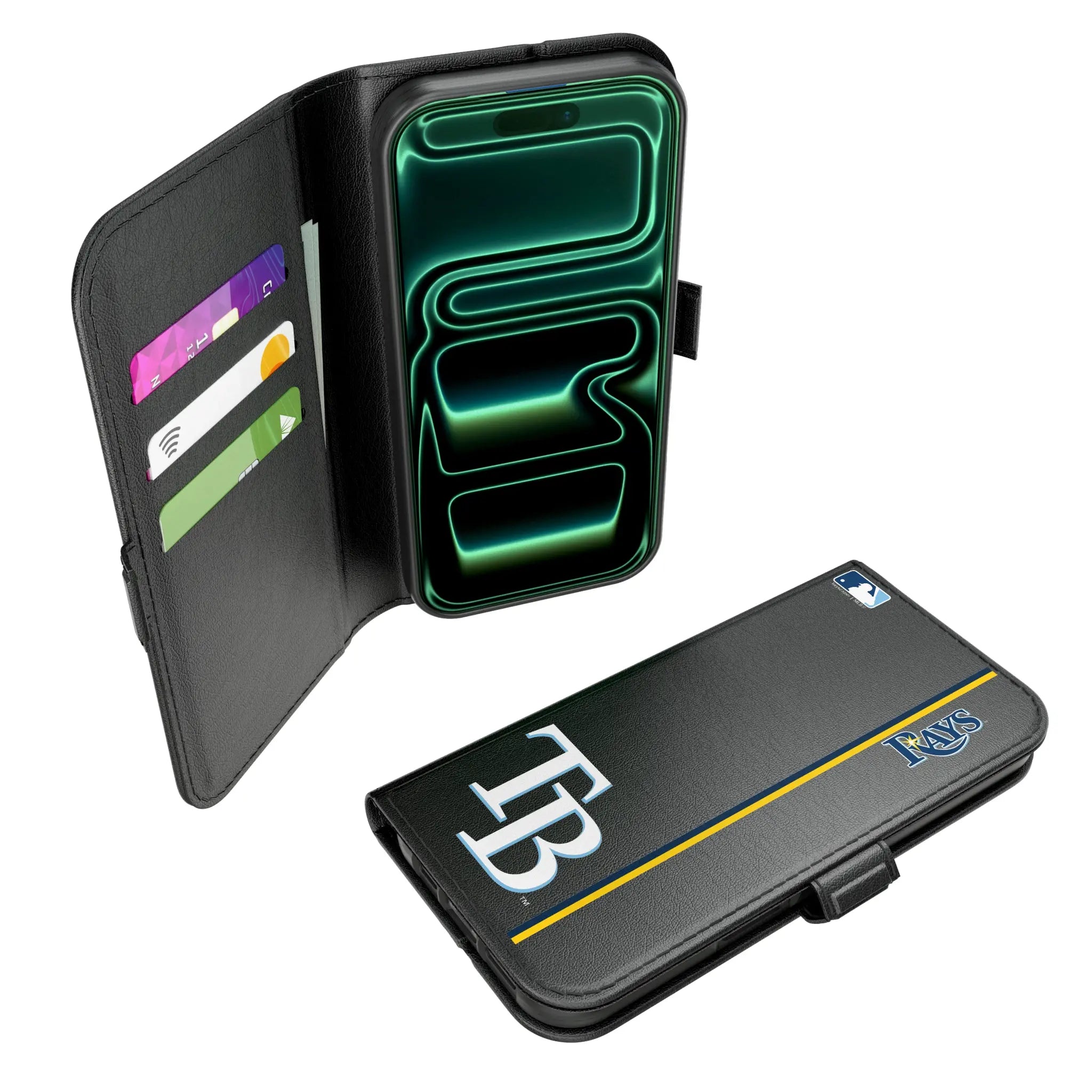 Tampa Bay Rays Sidebar iPhone Folio Phone Case for Apple iPhone#Device_iPhone 17