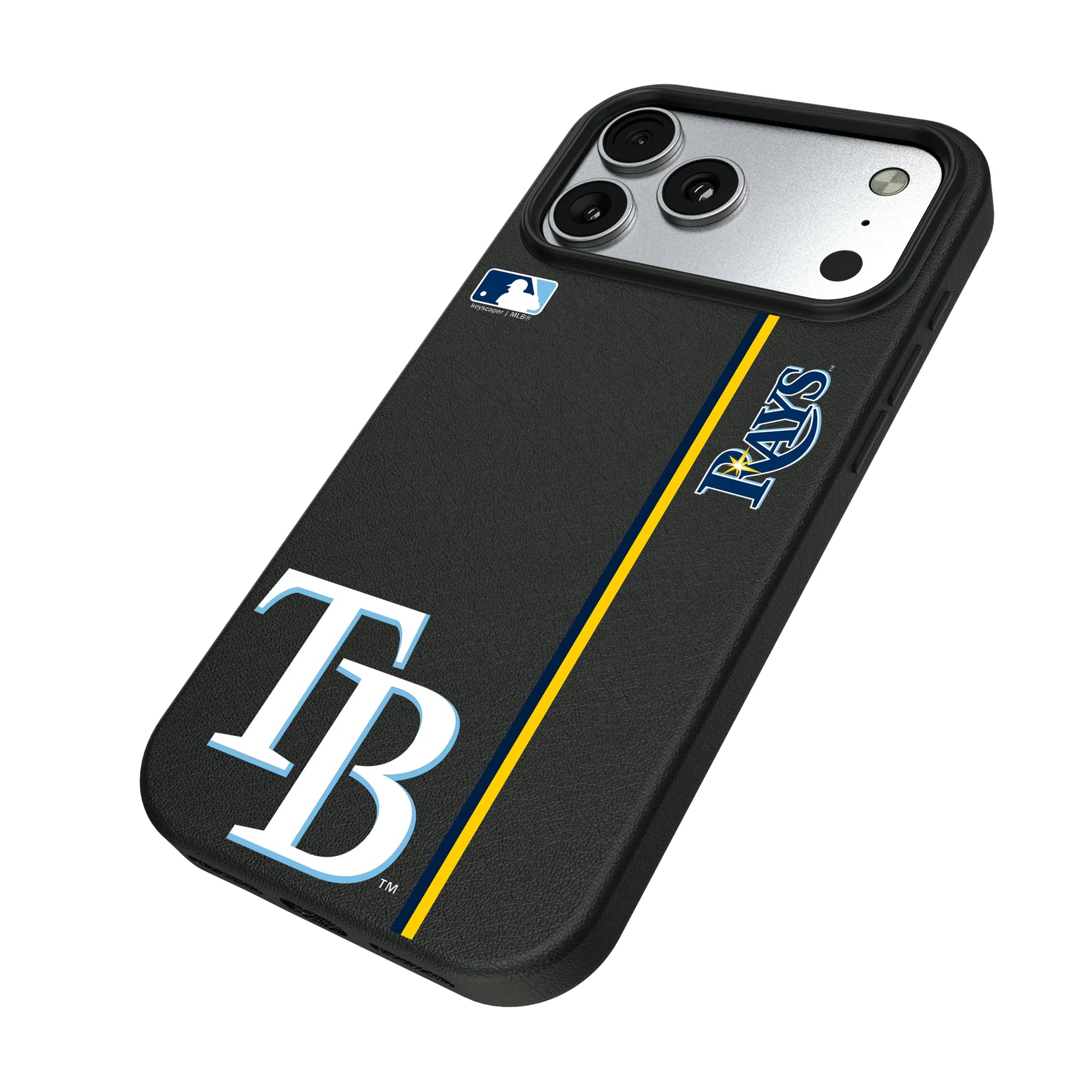 Tampa Bay Rays Sidebar iPhone MagSafe Compatible Phone Case for Apple iPhone - Isometric View#Device_iPhone 17 Pro Max