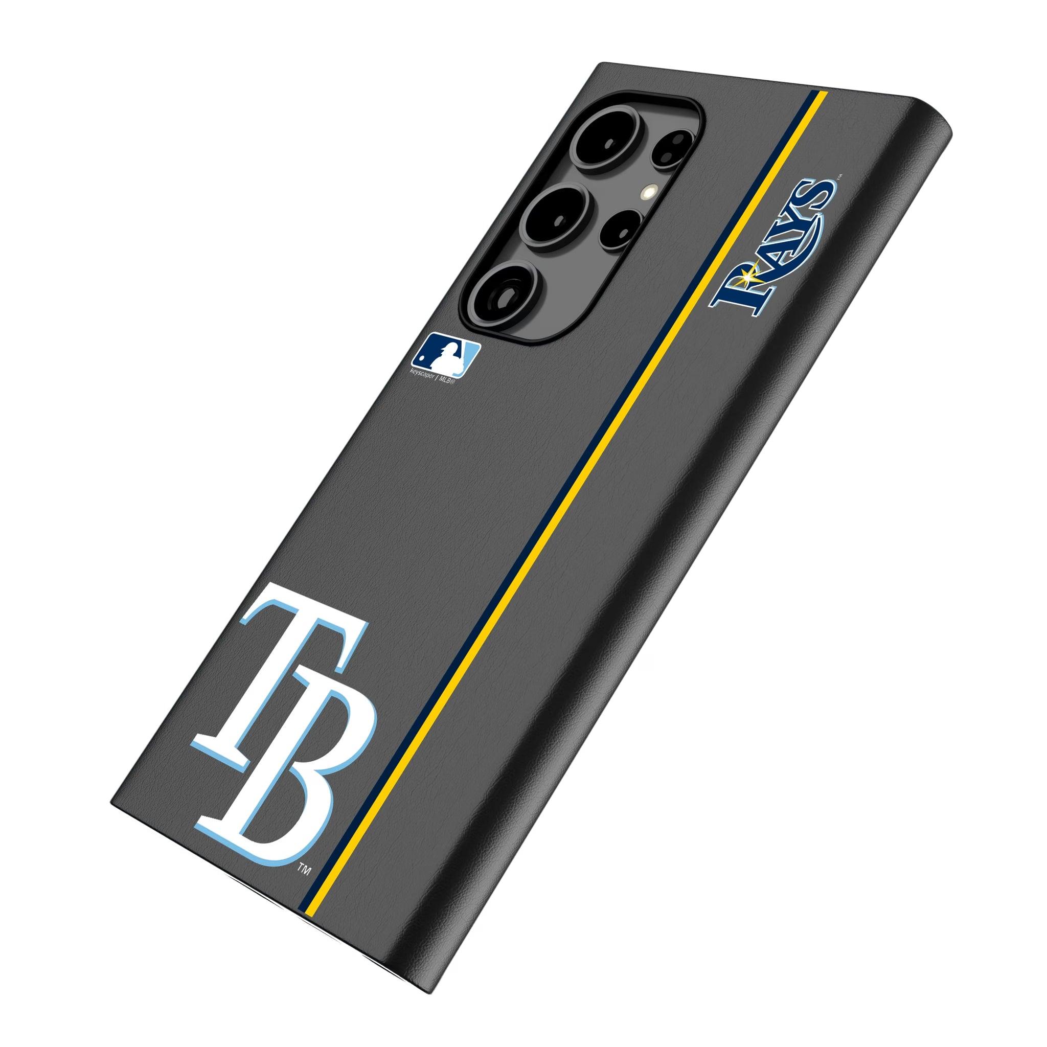 Tampa Bay Rays Sidebar Galaxy MagSafe Compatible Phone Case for Samsung Galaxy - Isometric View