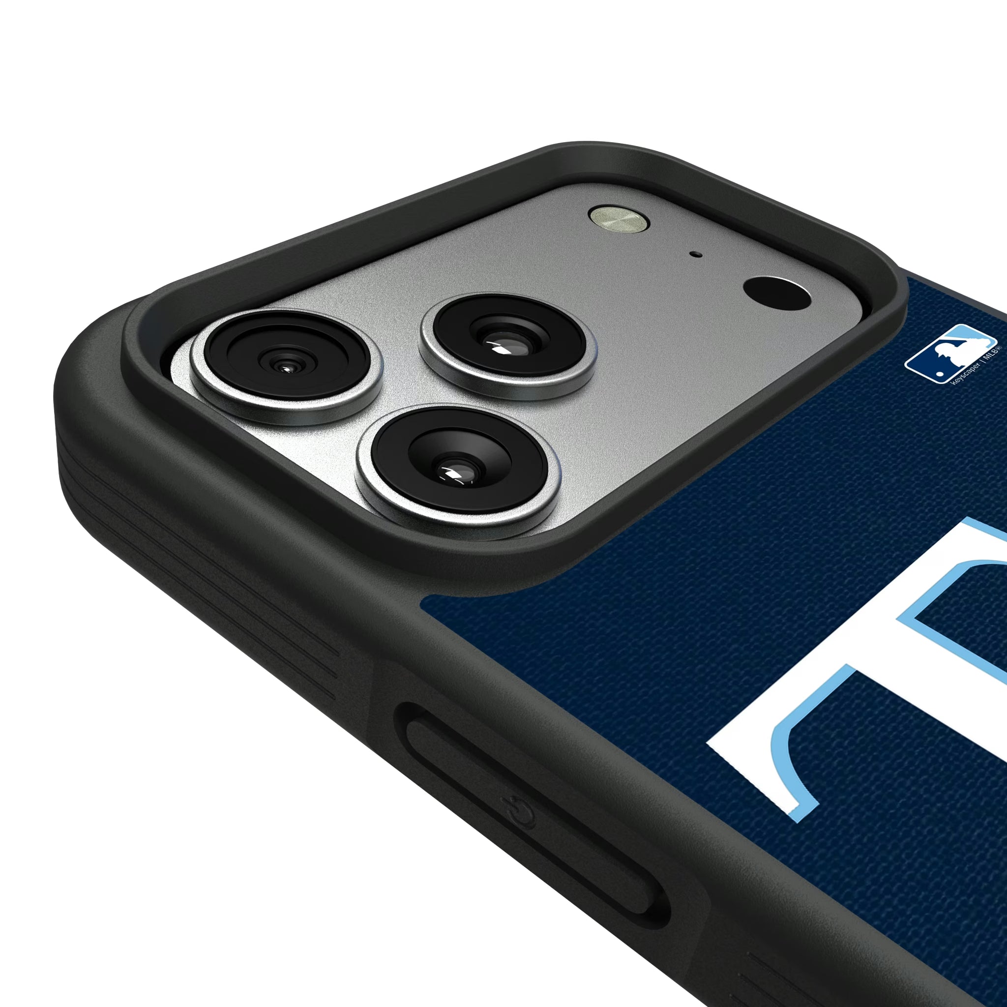 Tampa Bay Rays Solid iPhone Bump Phone Case for Apple iPhone - Detail#Device_iPhone 17 Pro Max