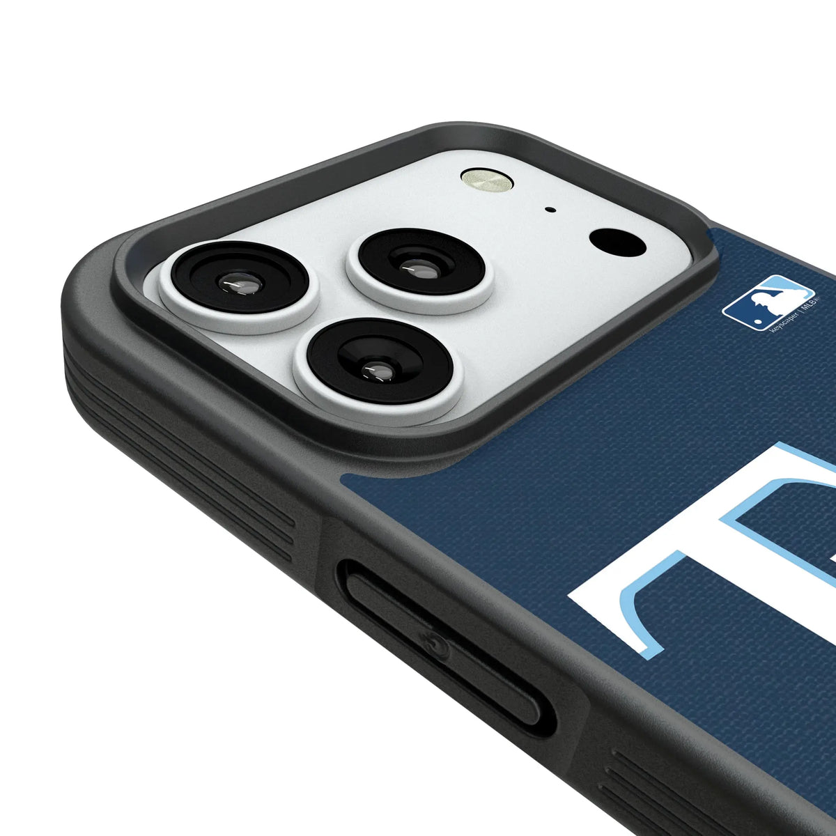 Tampa Bay Rays Solid iPhone Bump Phone Case for Apple iPhone - Detail#Device_iPhone 18 Pro