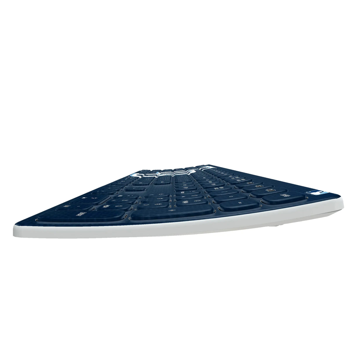 Tampa Bay Rays Solid KKB605 Curved Wireless Keyboard
