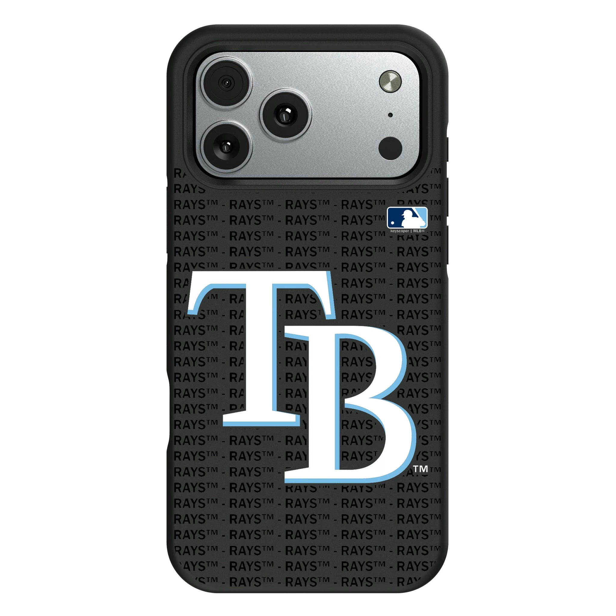 Tampa Bay Rays Text Backdrop iPhone Bump Phone Case for Apple iPhone#Device_iPhone 17 Pro Max