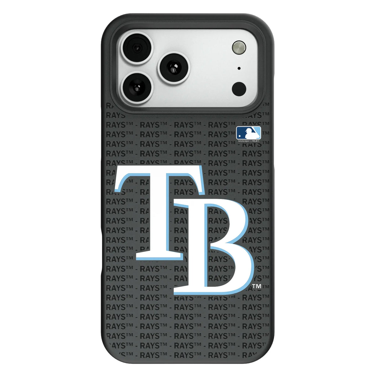 Tampa Bay Rays Text Backdrop Bump Phone Case for Apple iPhone