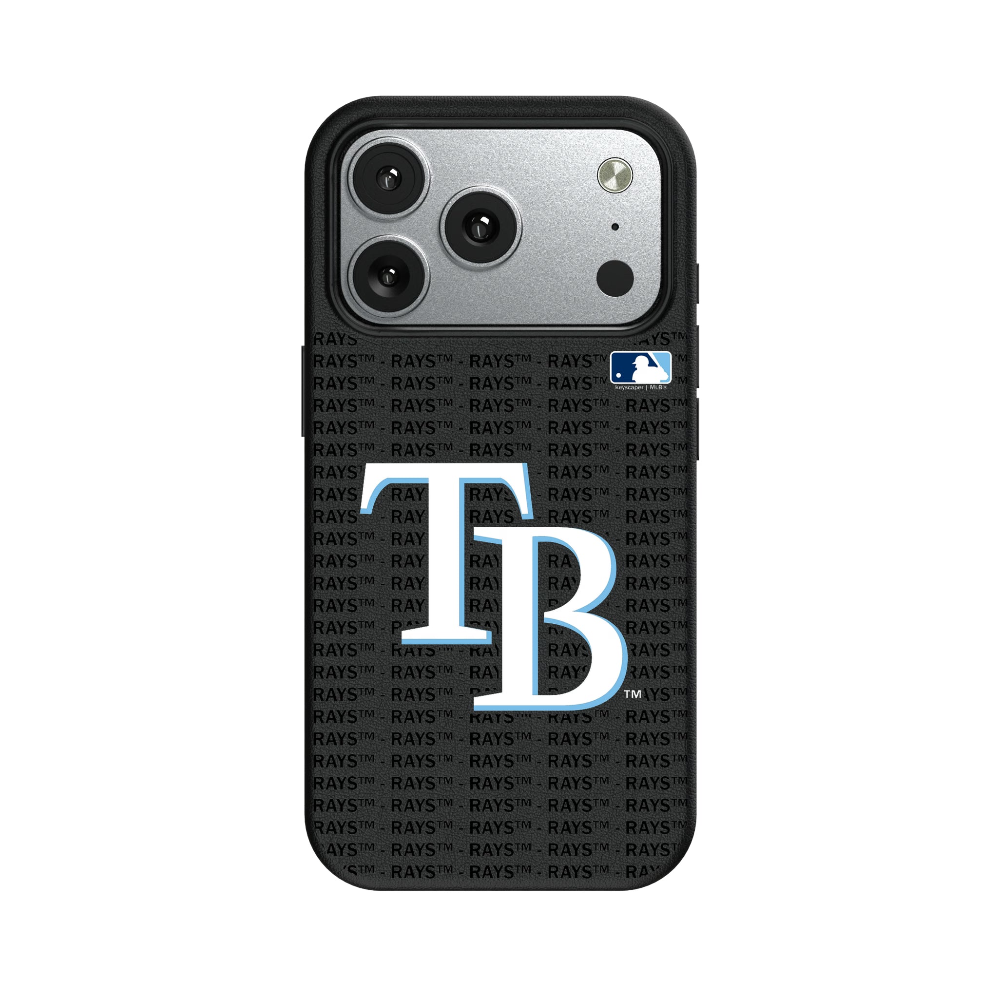 Tampa Bay Rays Text Backdrop iPhone MagSafe Compatible Phone Case for Apple iPhone#Device_iPhone 17 Pro