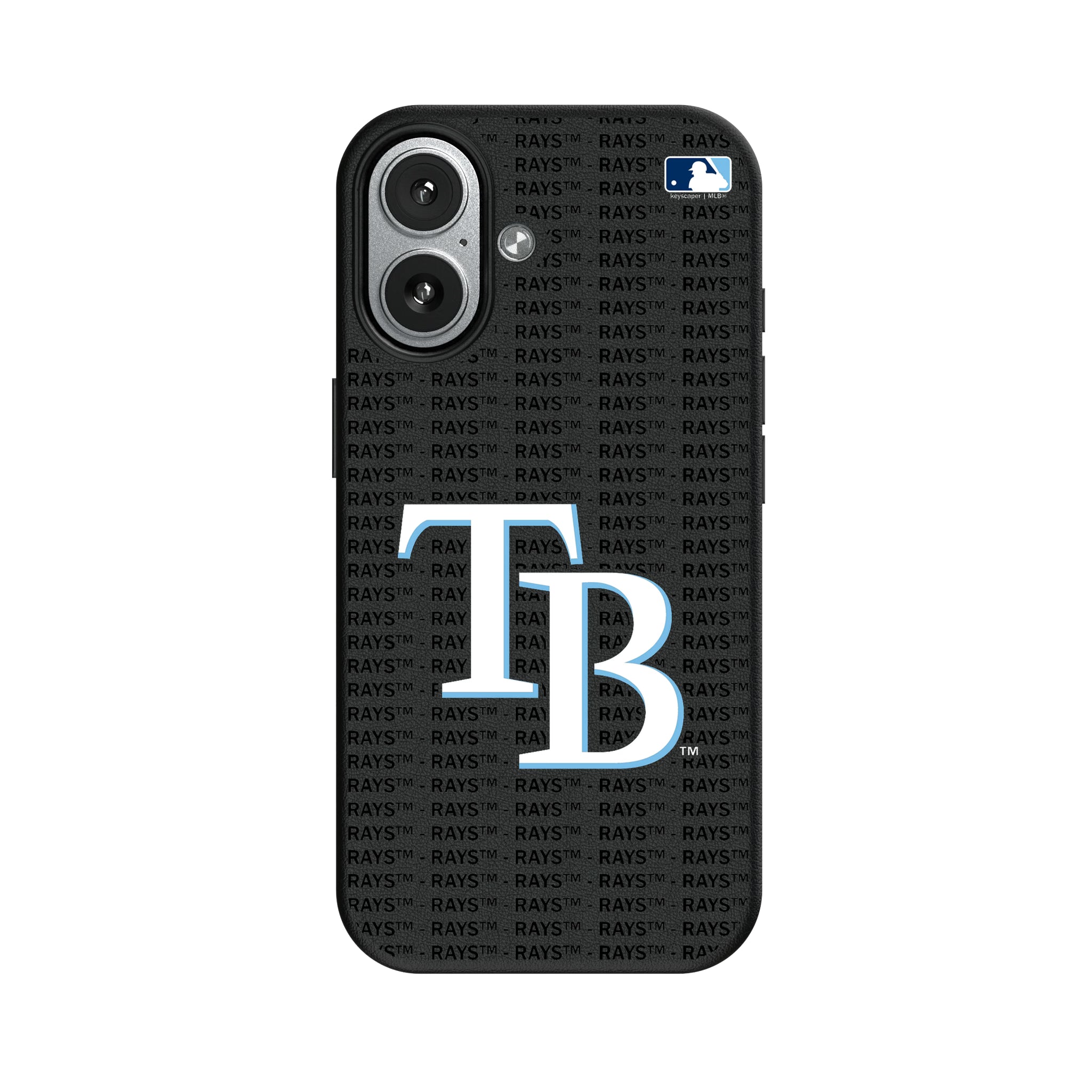Tampa Bay Rays Text Backdrop iPhone MagSafe Compatible Phone Case for Apple iPhone#Device_iPhone 17