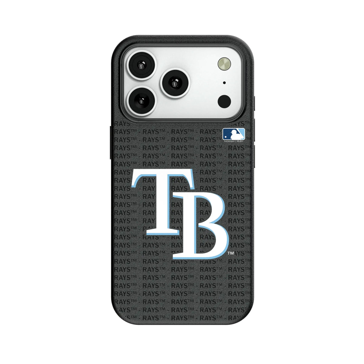 Tampa Bay Rays Text Backdrop MagSafe Compatible Phone Case for Apple iPhone