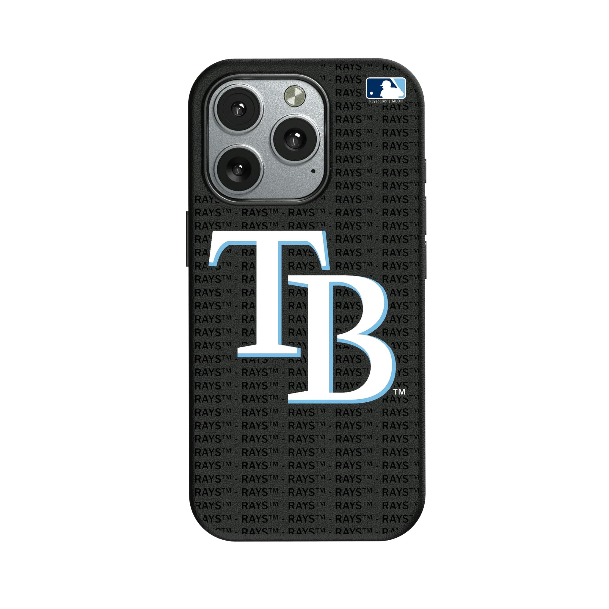 Tampa Bay Rays Text Backdrop iPhone MagSafe Compatible Phone Case for Apple iPhone