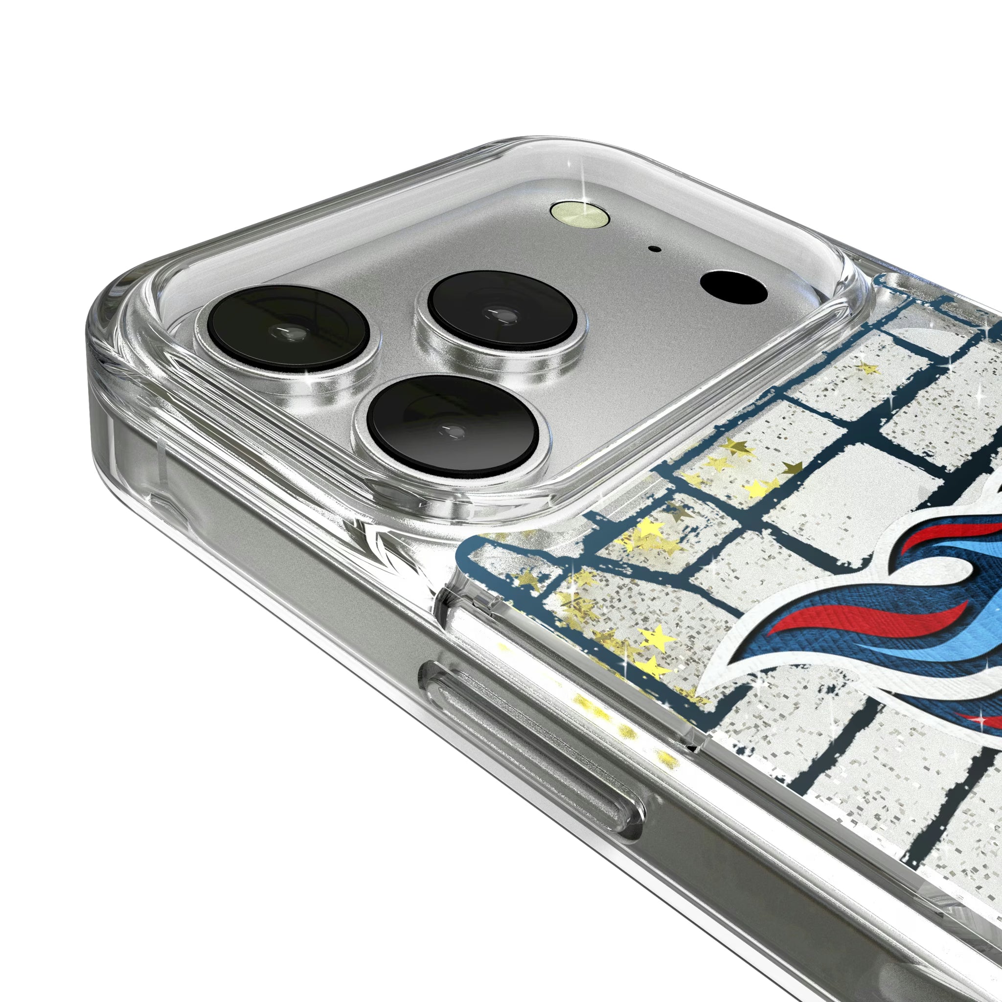 Tennessee Titans Brick iPhone Glitter Phone Case for Apple iPhone - Detail