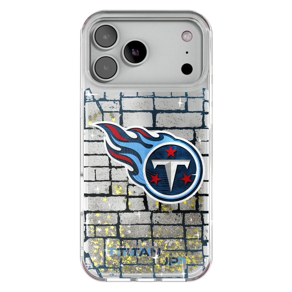 Tennessee Titans Brick Glitter Phone Case for Apple iPhone