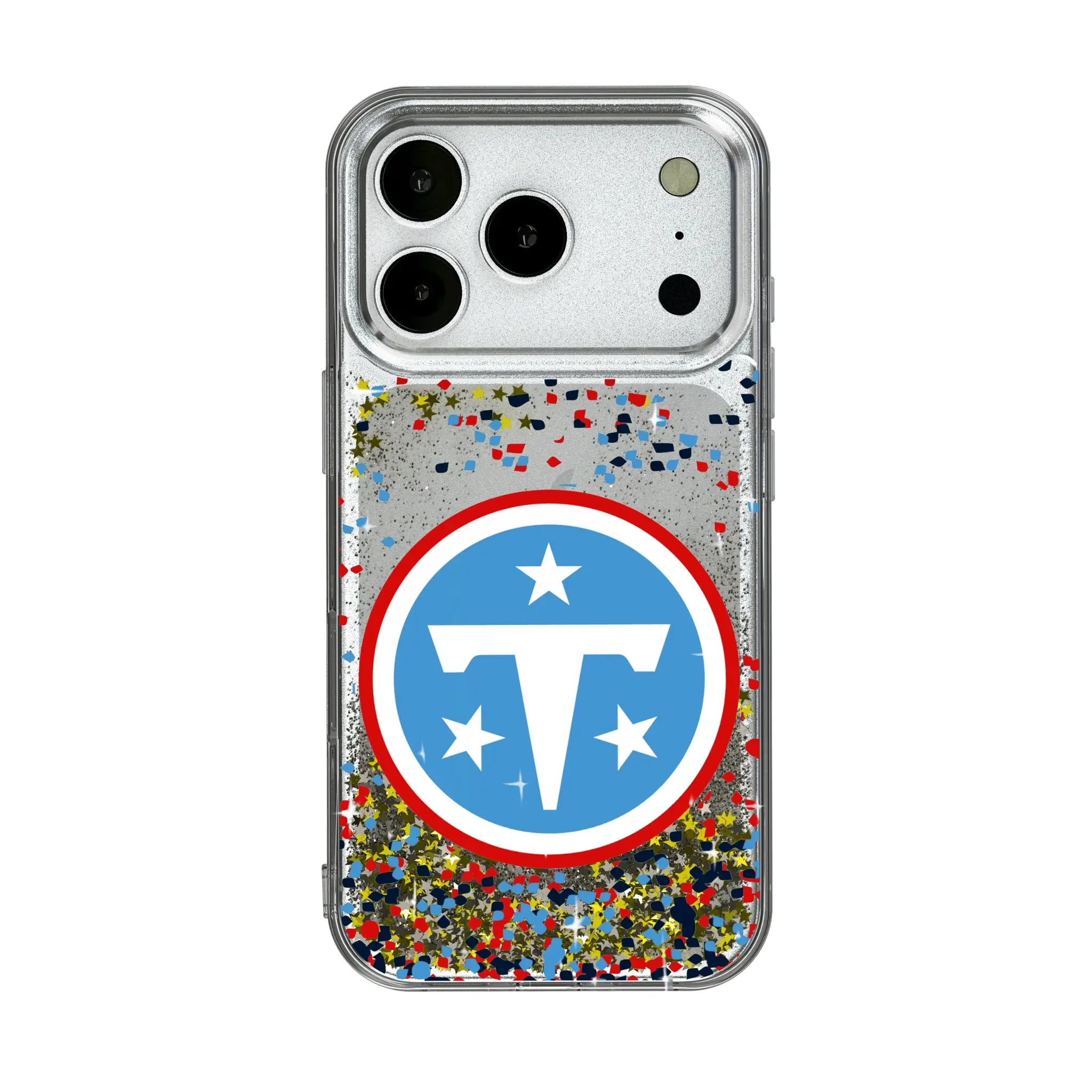 Tennessee Titans Confetti iPhone Glitter Phone Case for Apple iPhone