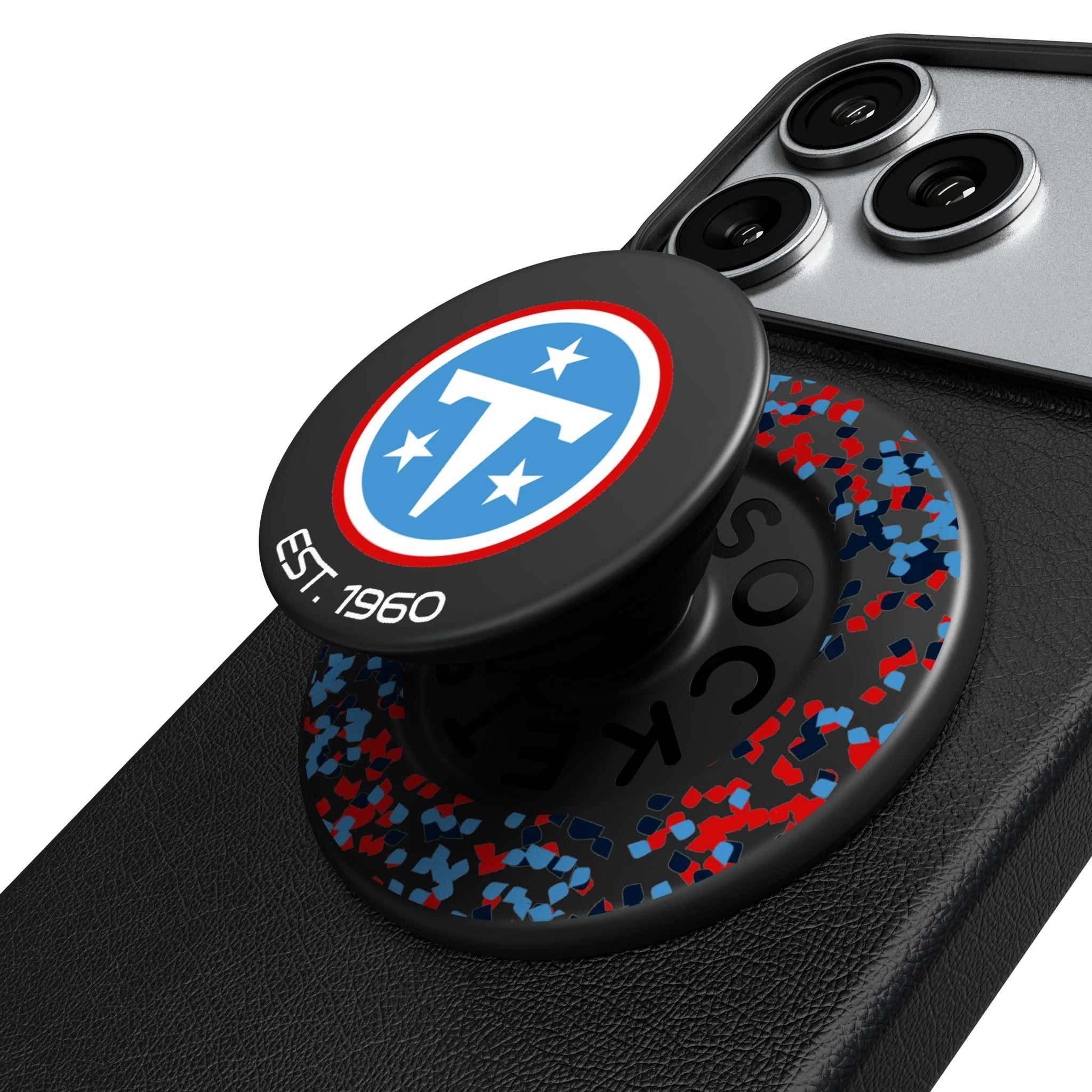 Tennessee Titans Confetti Popsockets Round Magnetic