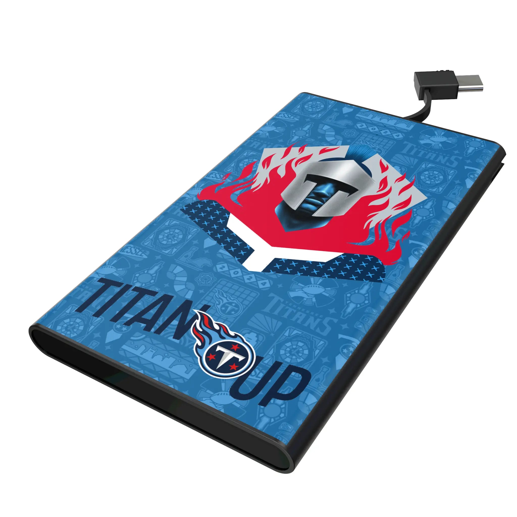 Tennessee Titans Deco 5000mAh Flat Power Bank