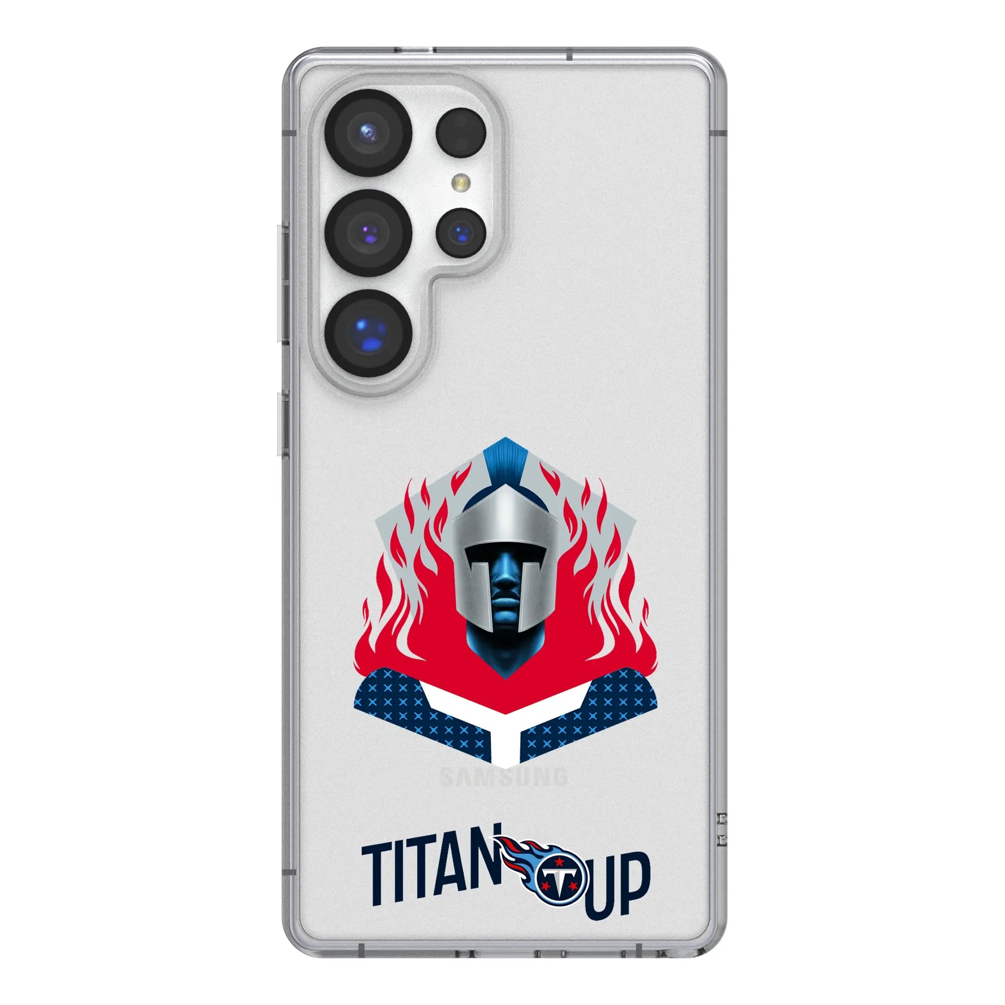 Tennessee Titans Deco Galaxy Clear Phone Case for Samsung Galaxy#Device_Galaxy S25 Ultra