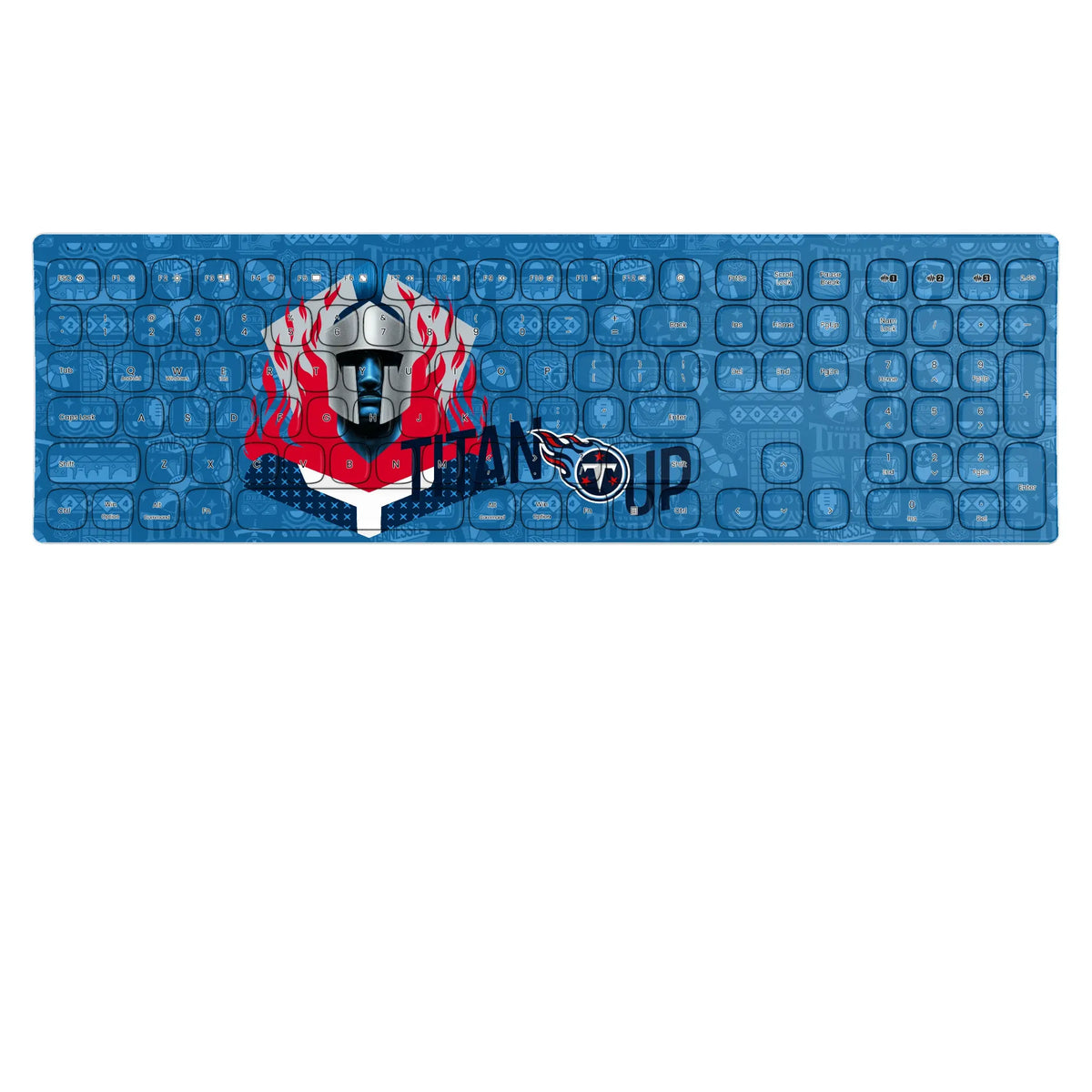 Tennessee Titans Deco KKB605 Curved Wireless Keyboard