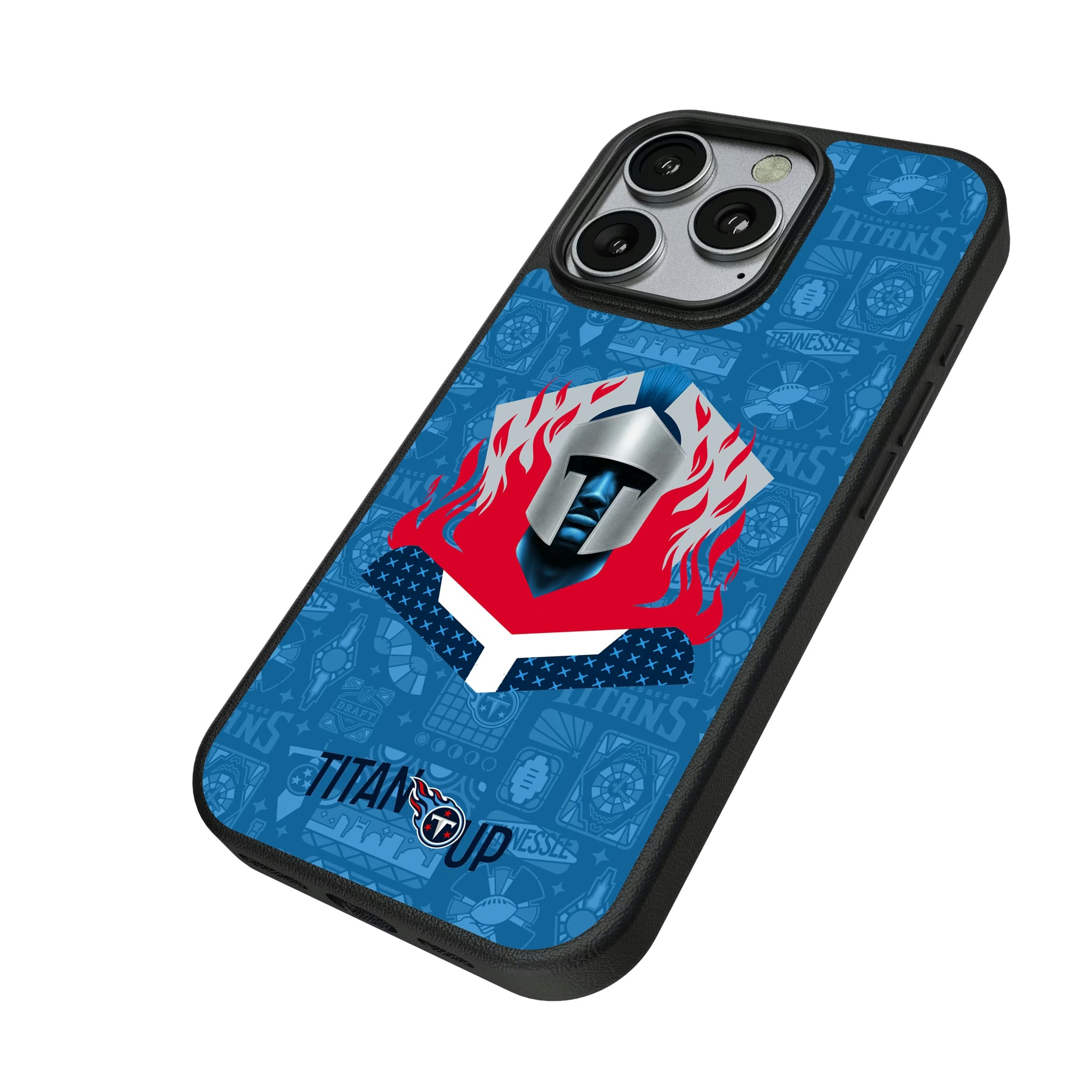 Tennessee Titans Deco iPhone MagSafe Compatible Phone Case for Apple iPhone - Isometric View