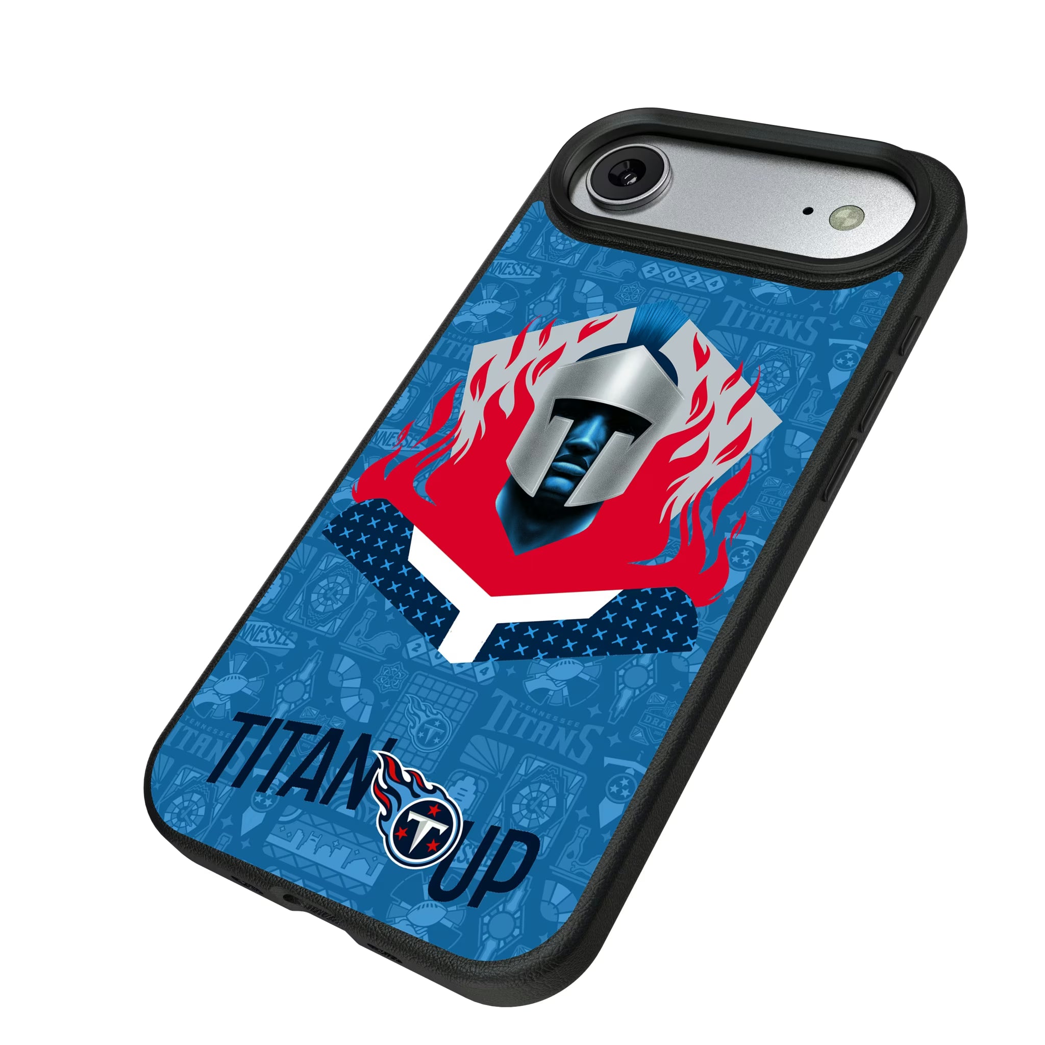 Tennessee Titans Deco iPhone MagSafe Compatible Phone Case for Apple iPhone - Isometric View#Device_iPhone Air
