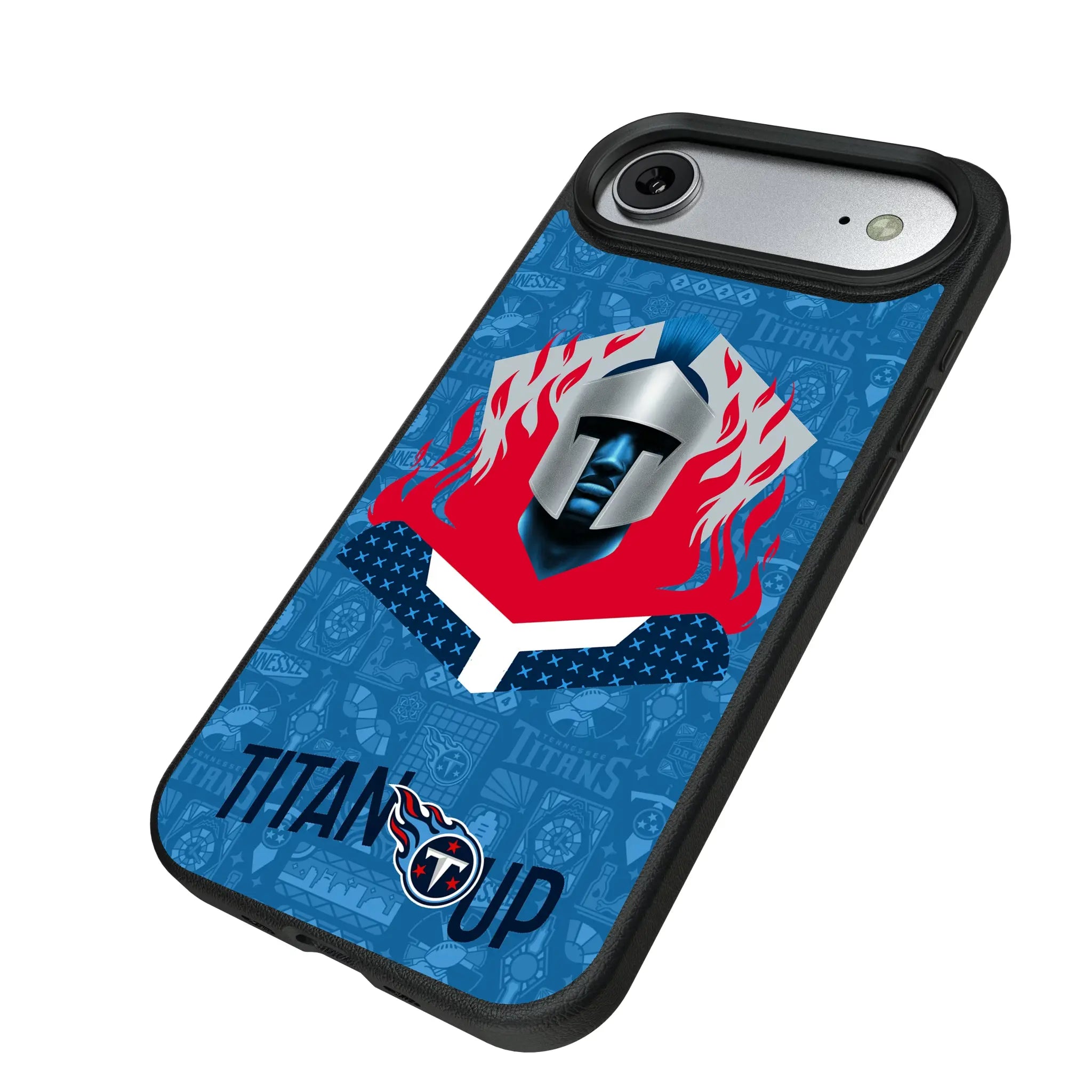 Tennessee Titans Deco iPhone MagSafe Compatible Phone Case for Apple iPhone - Isometric View#Device_iPhone Air