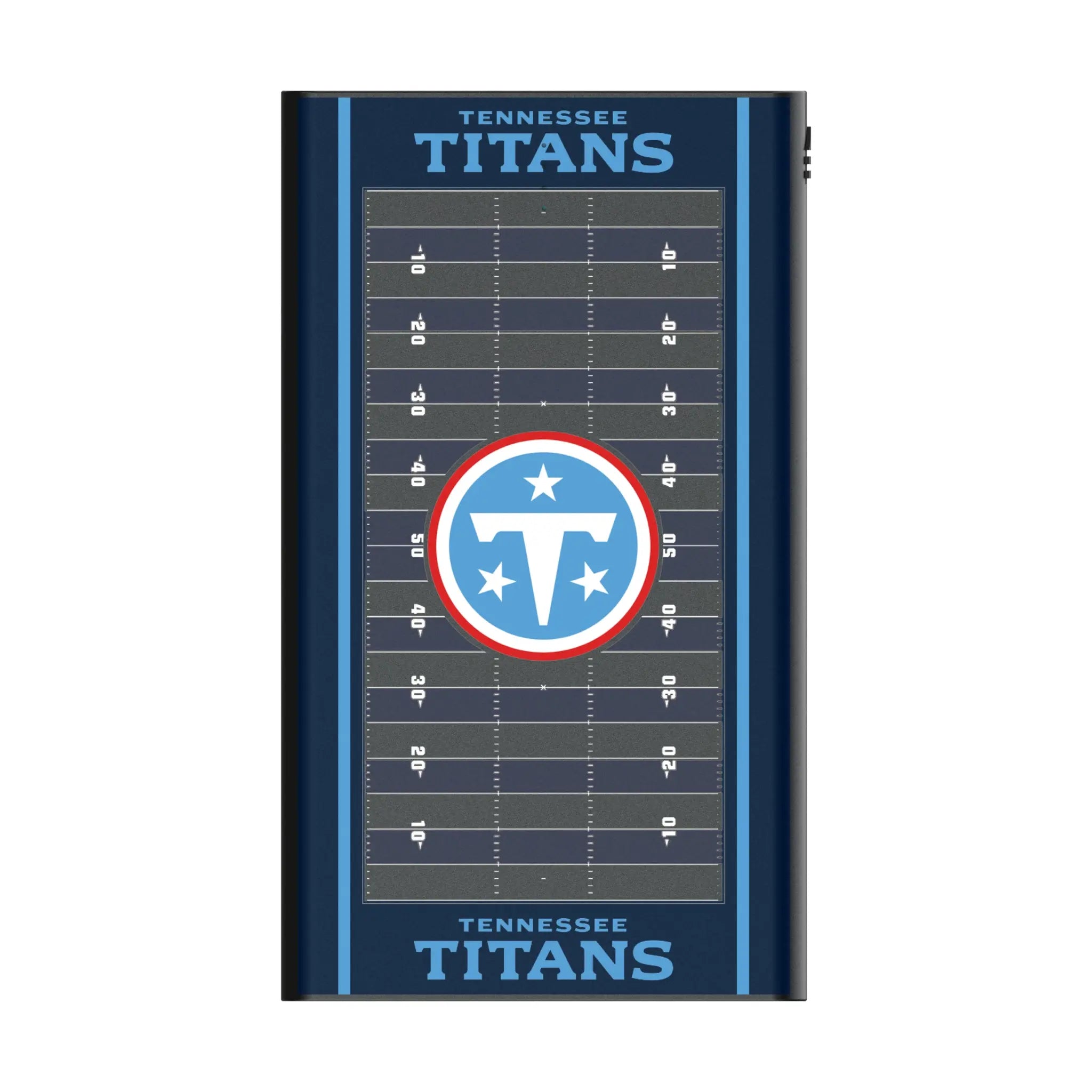 Tennessee Titans Field 5000mAh Flat Power Bank