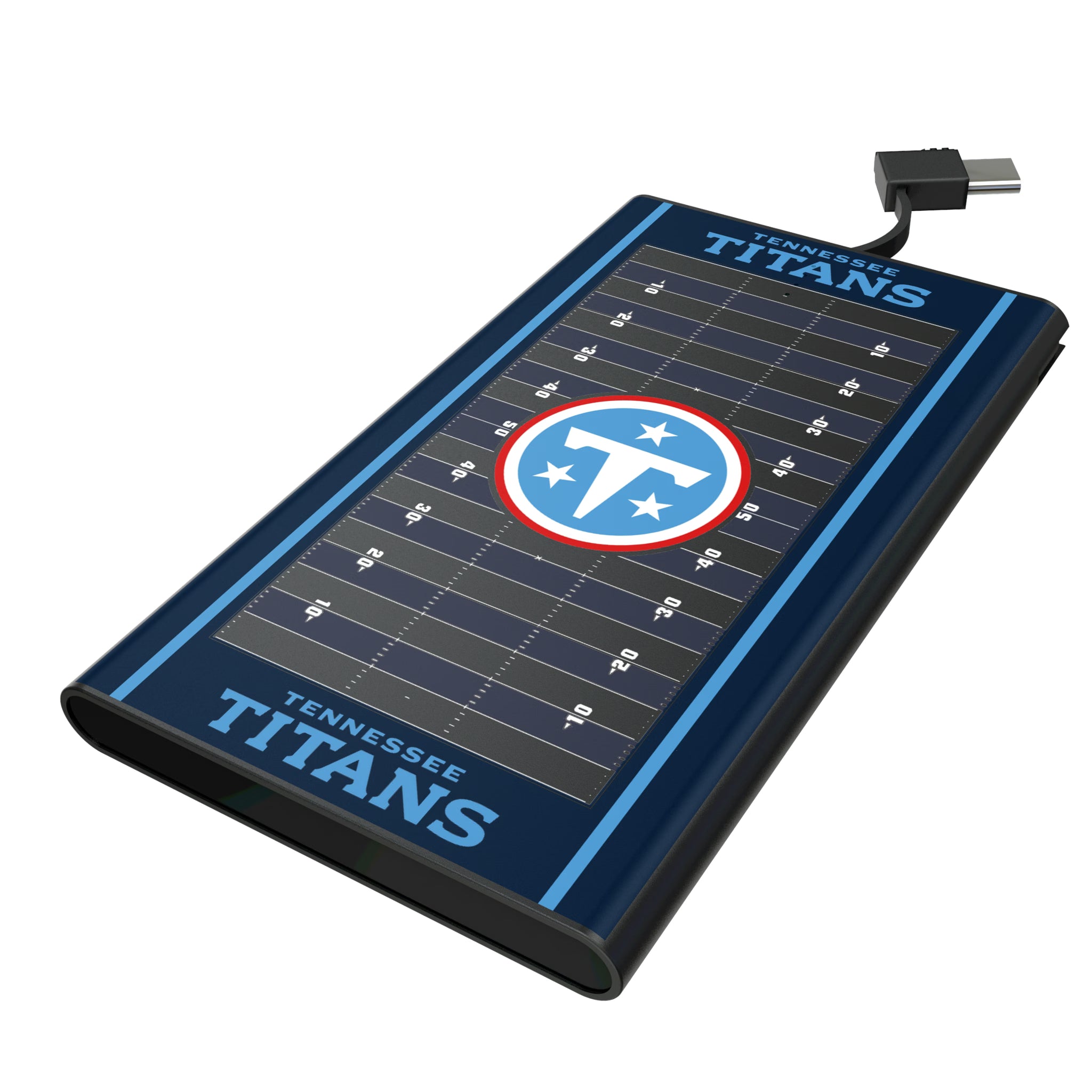 Tennessee Titans Field 5000mAh Flat Powerbank