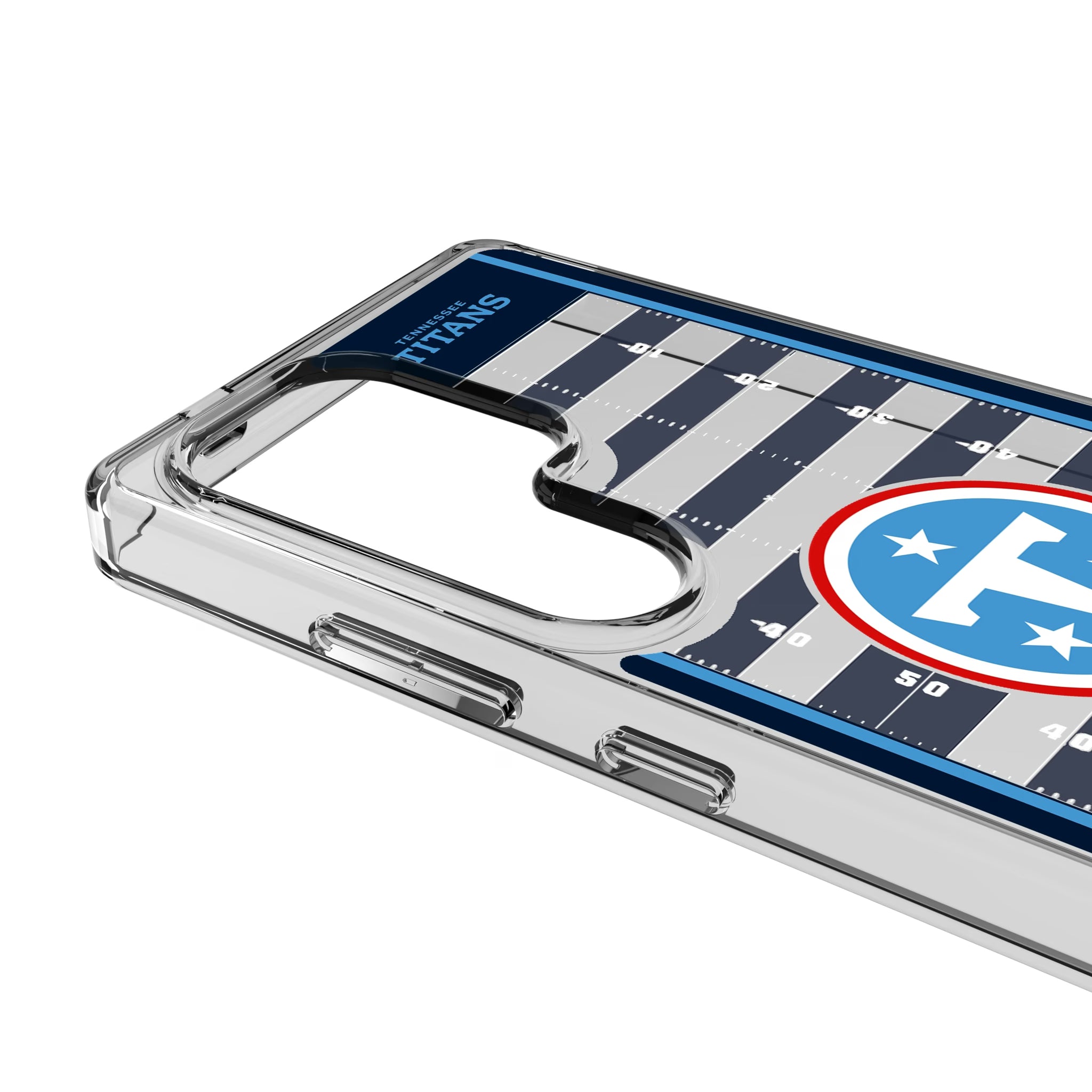 Tennessee Titans Field Galaxy Clear Phone Case for Samsung Galaxy - Detail