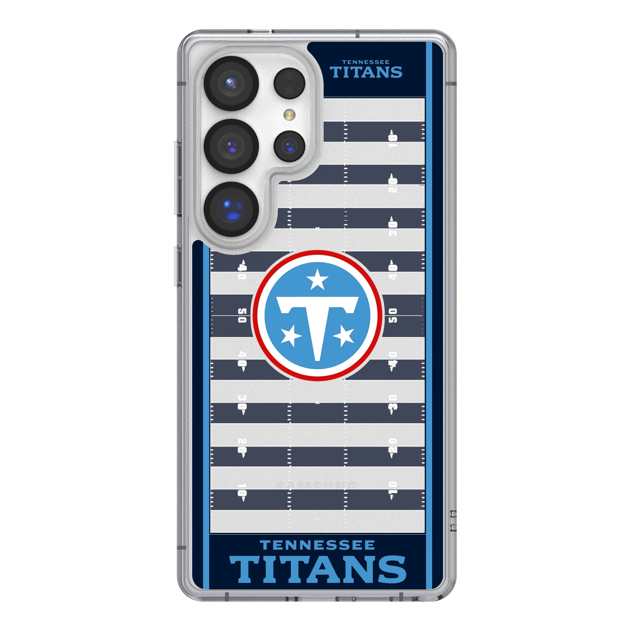 Tennessee Titans Field Galaxy Clear Phone Case for Samsung Galaxy