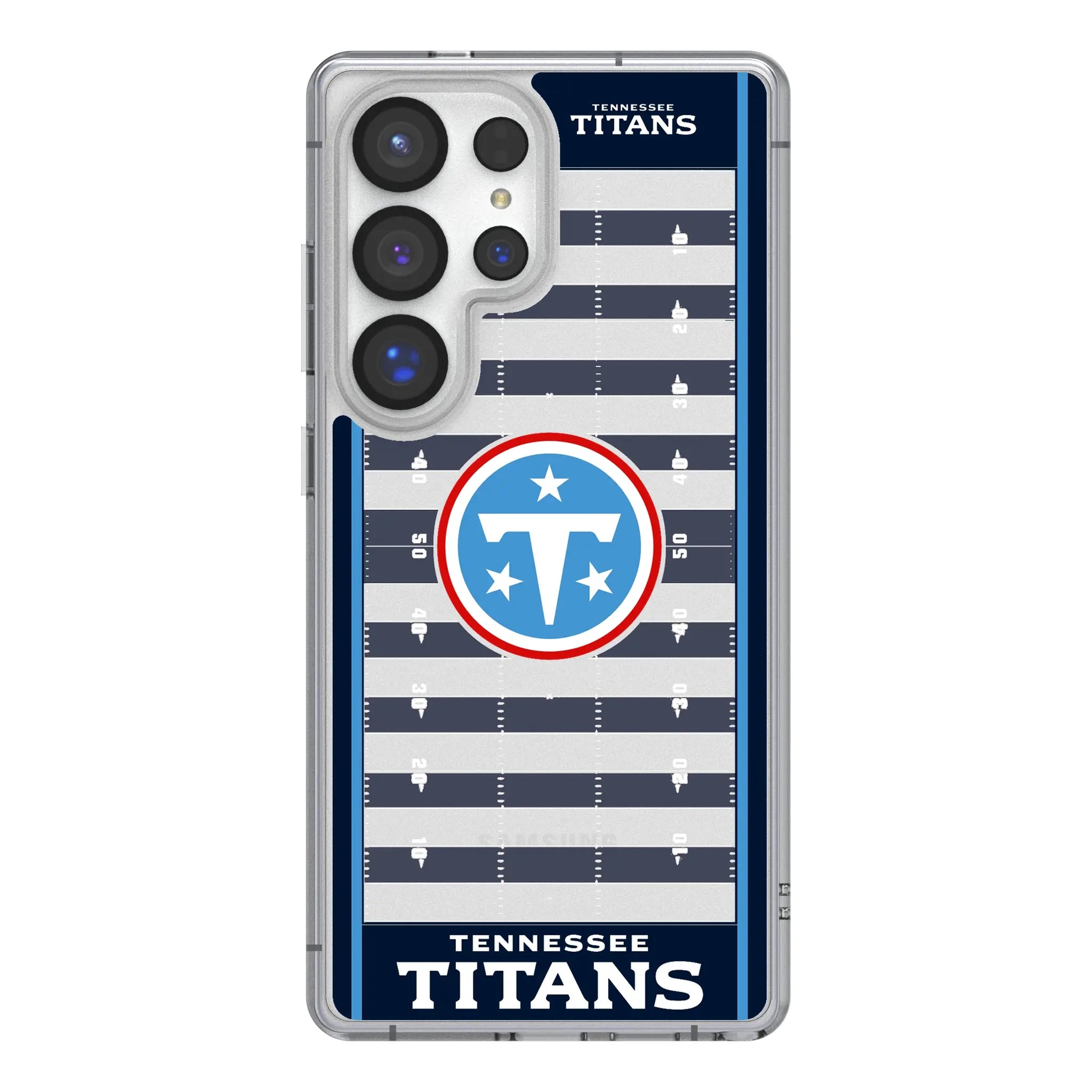 Tennessee Titans Field Galaxy Clear Phone Case for Samsung Galaxy#Device_Galaxy S25 Ultra