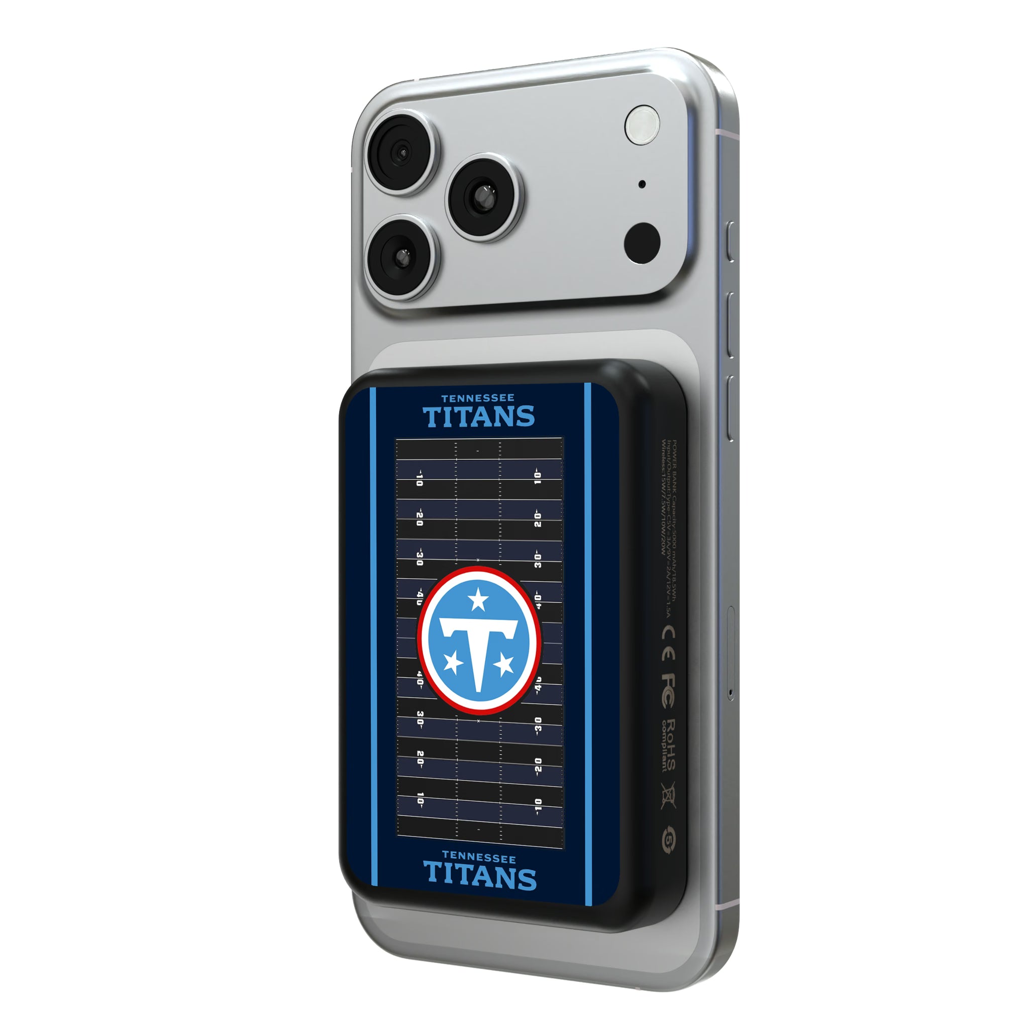 Tennessee Titans Field Wireless Mag Power Bank