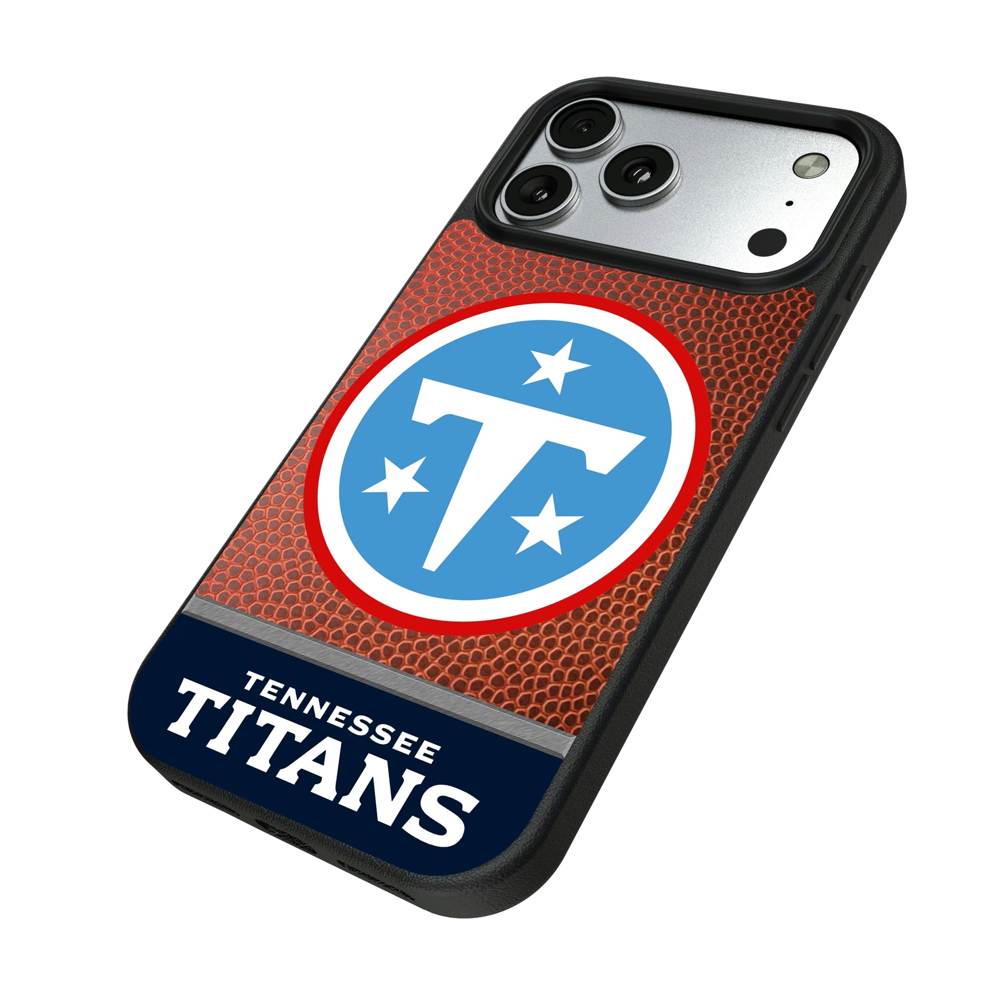 Tennessee Titans Football Wordmark iPhone MagSafe Compatible Phone Case for Apple iPhone - Isometric View#Device_iPhone 17 Pro Max